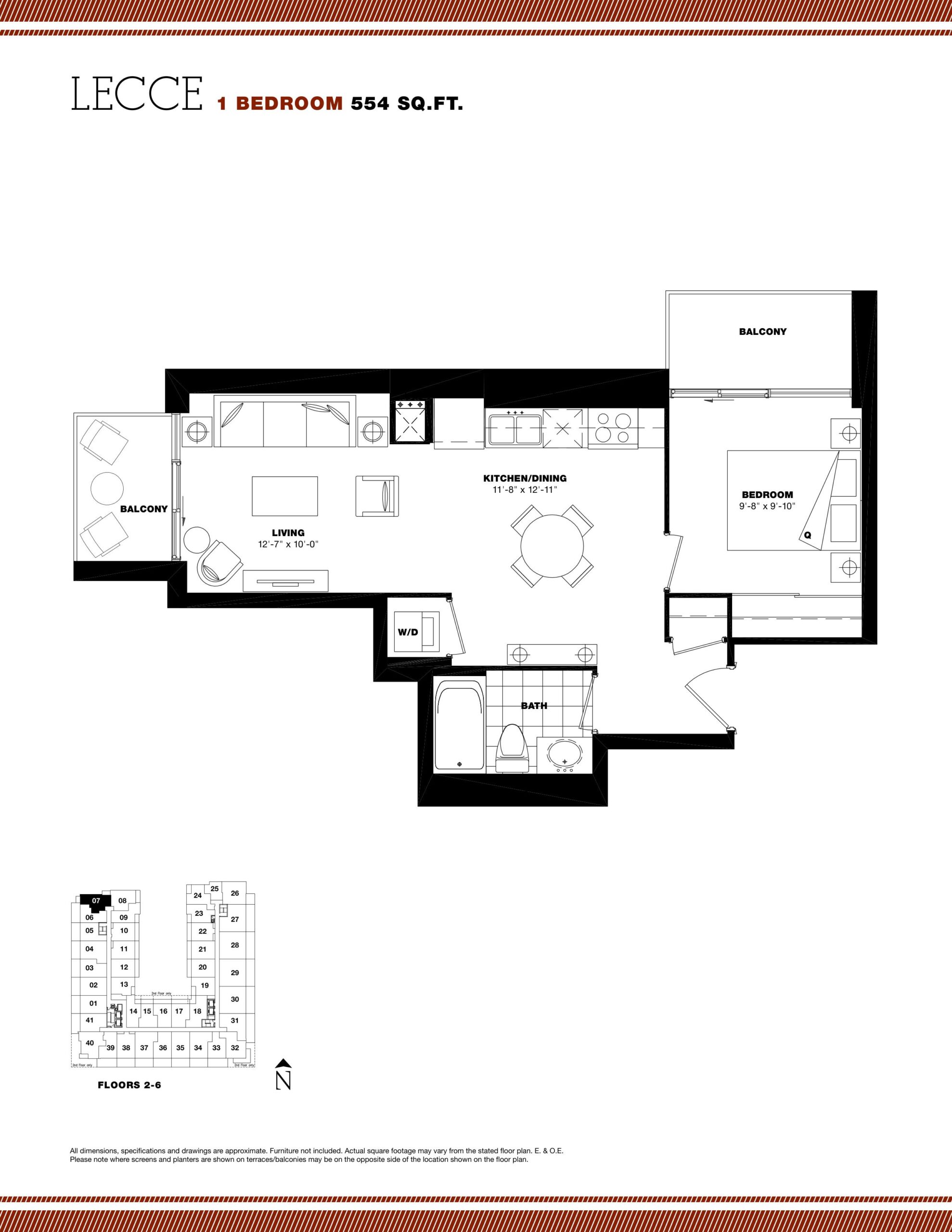 Lecce floor plan