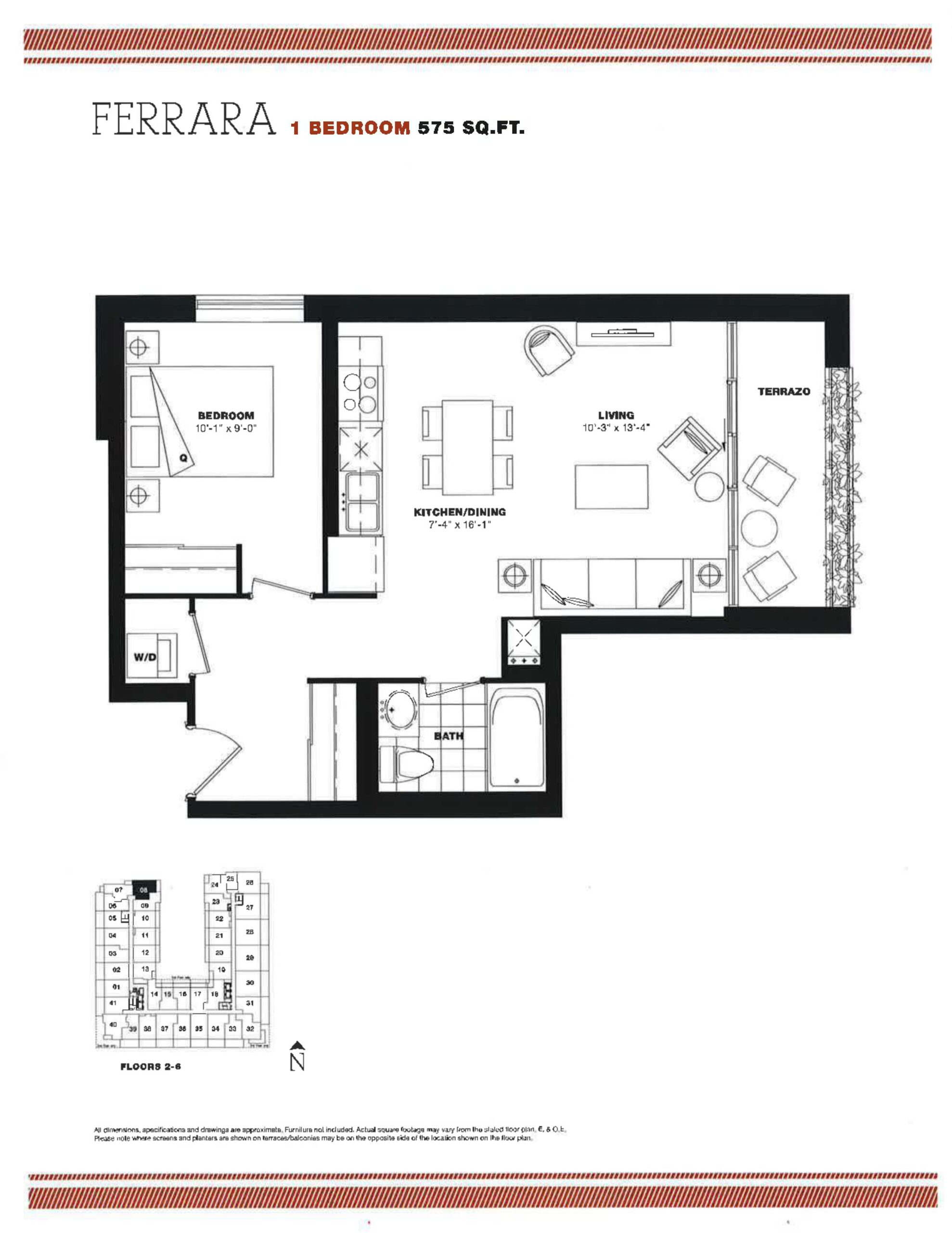 Ferrara floor plan
