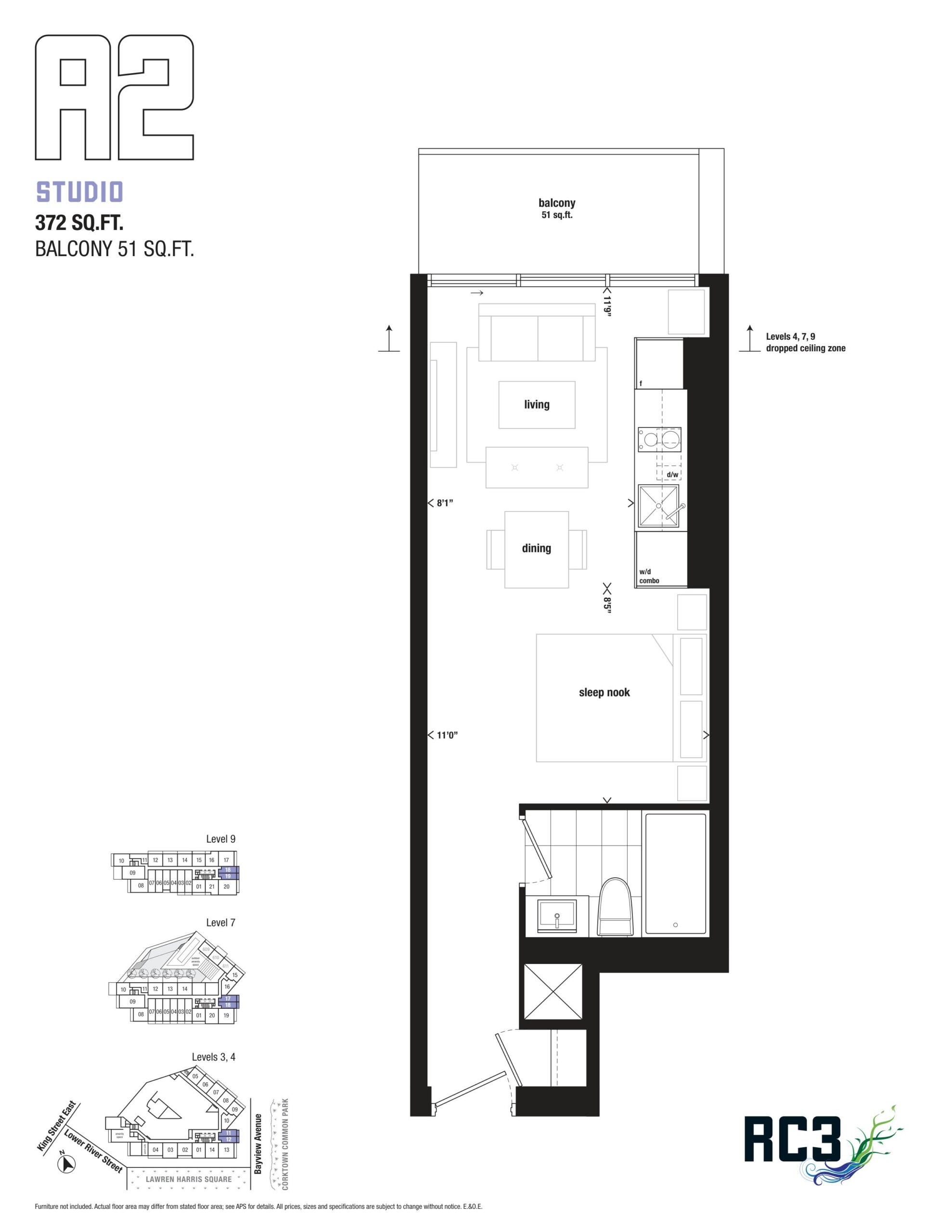 A2 floor plan