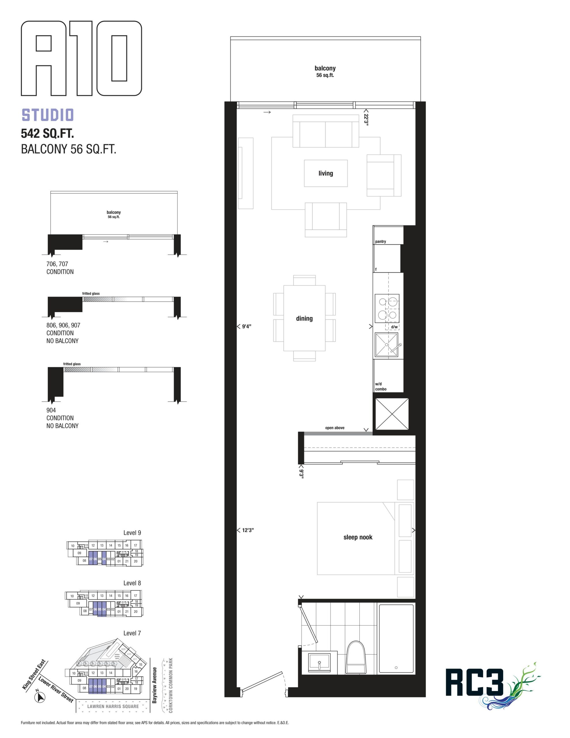 A10 floor plan