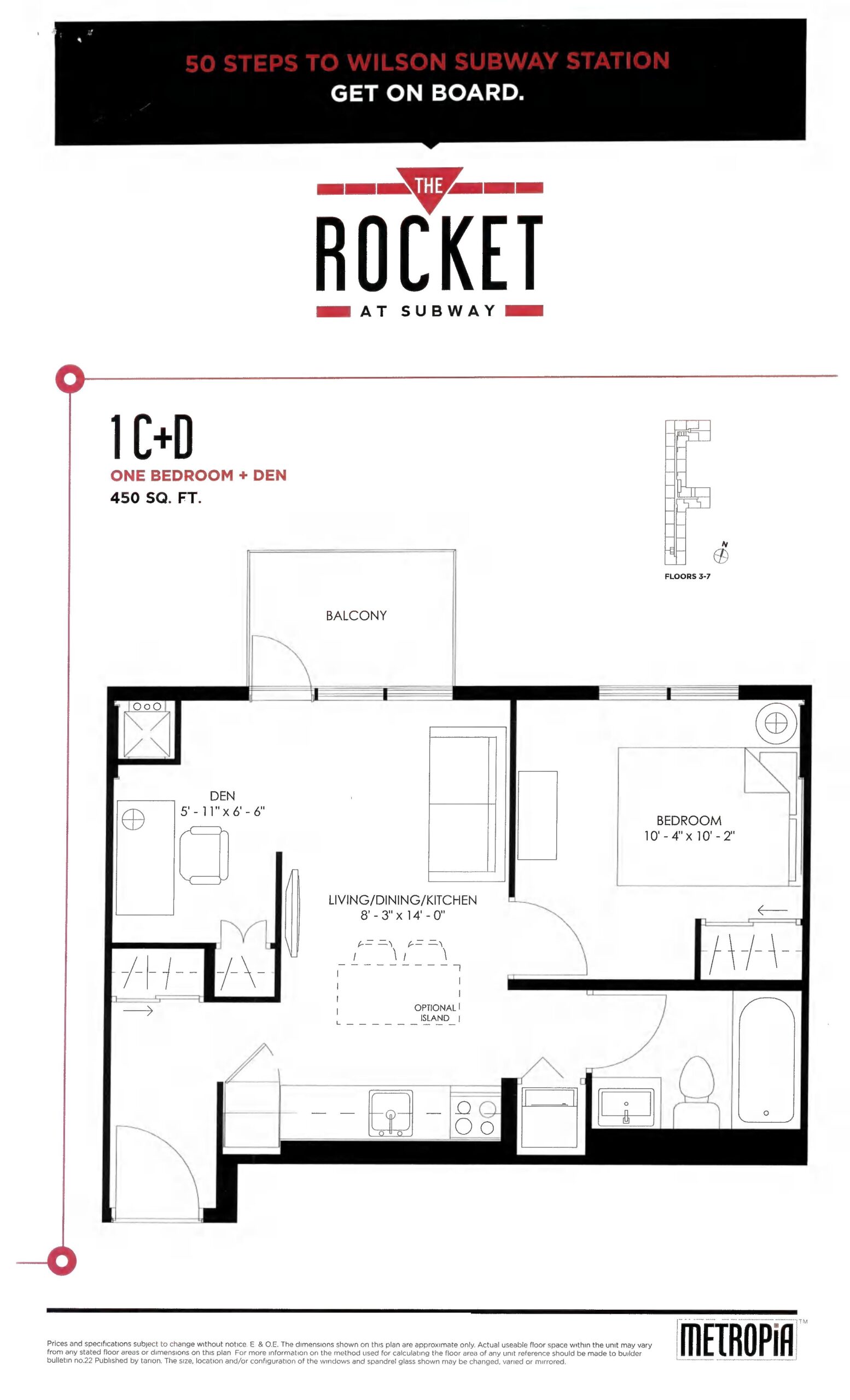 1C+D floor plan
