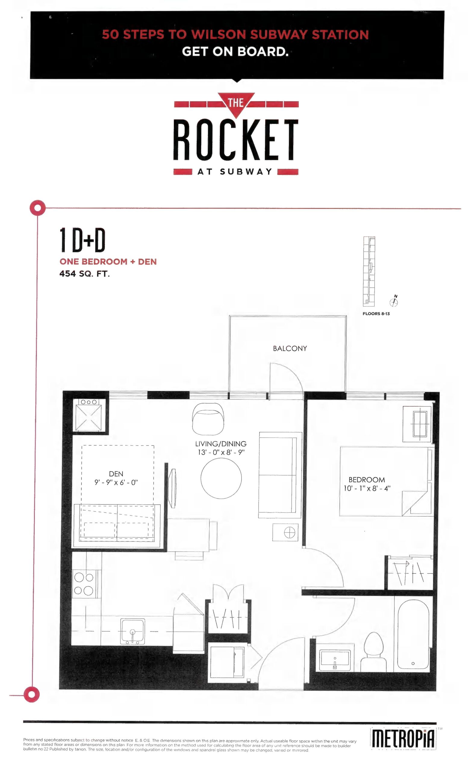 1D+D floor plan