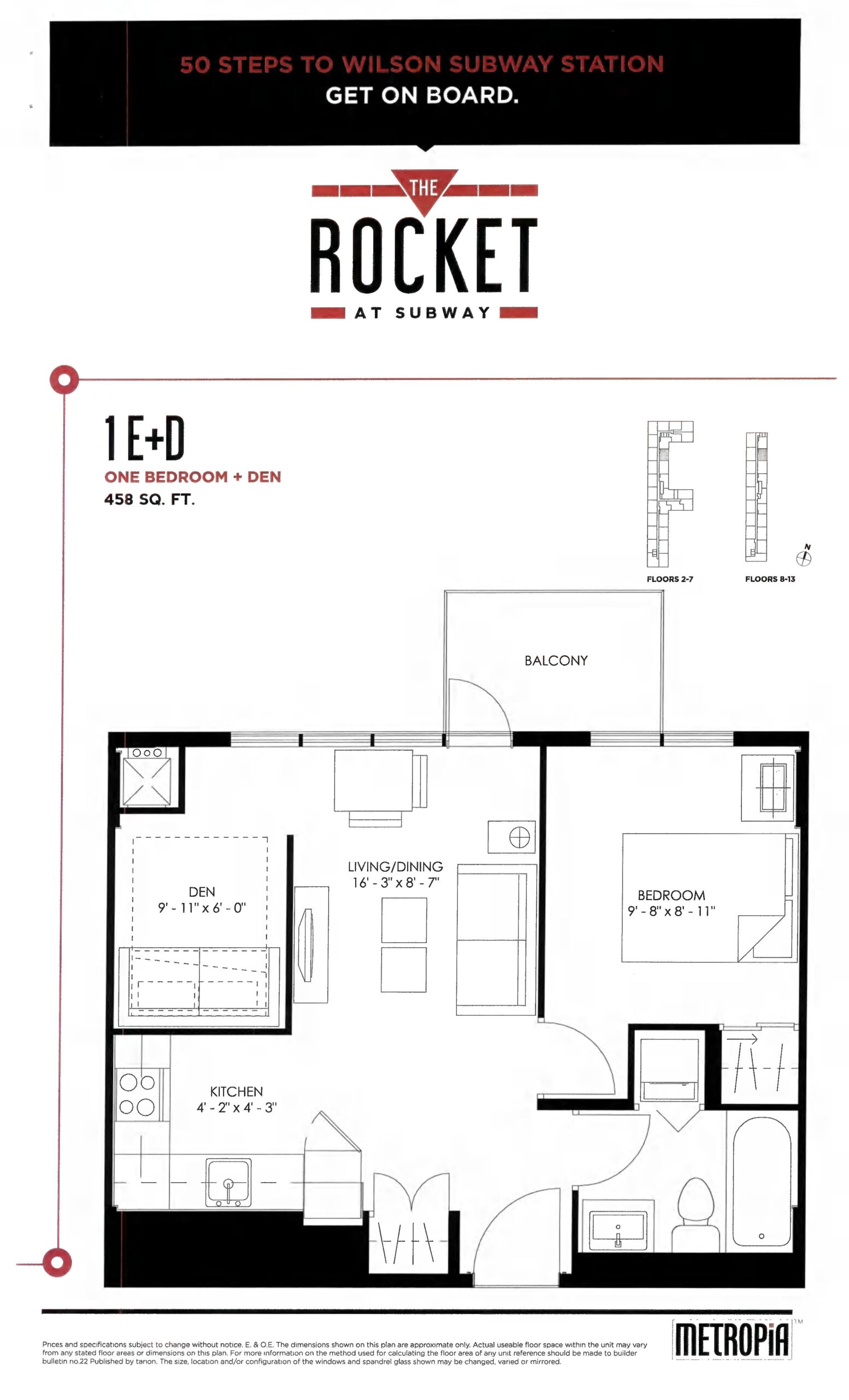 1E+D floor plan