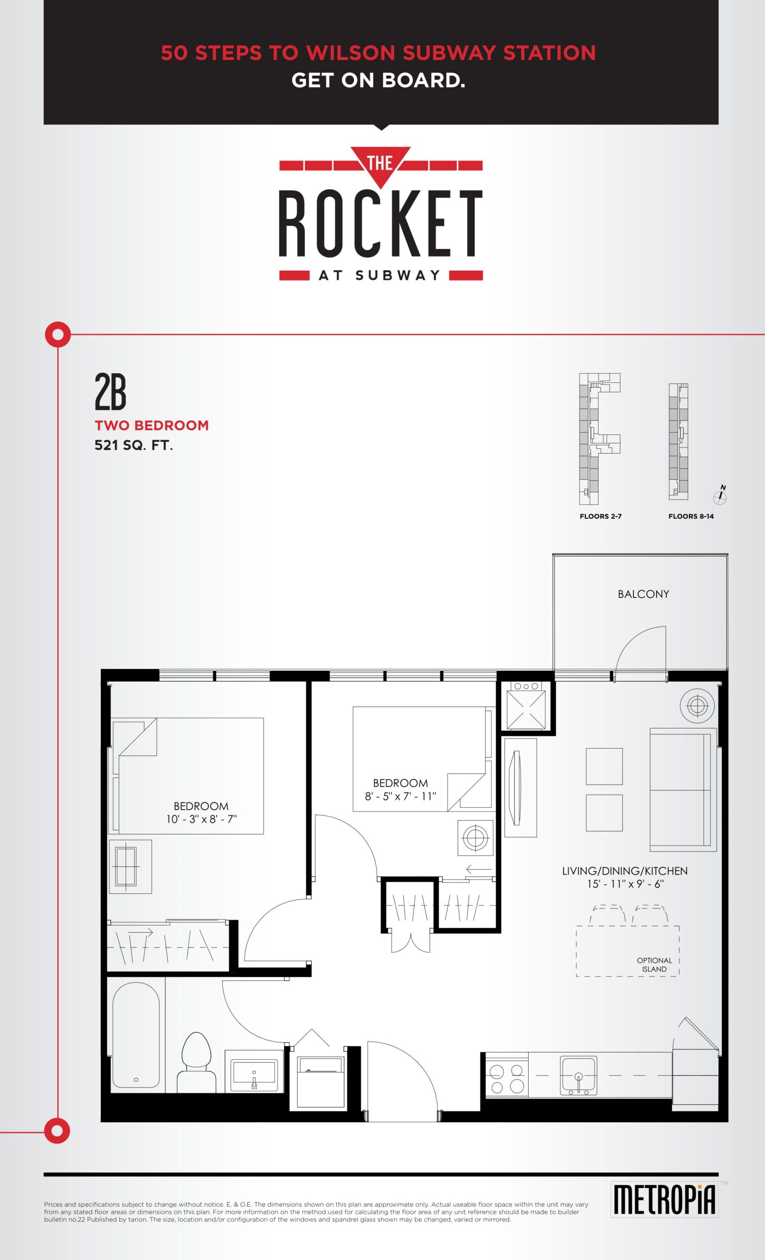 2B floor plan
