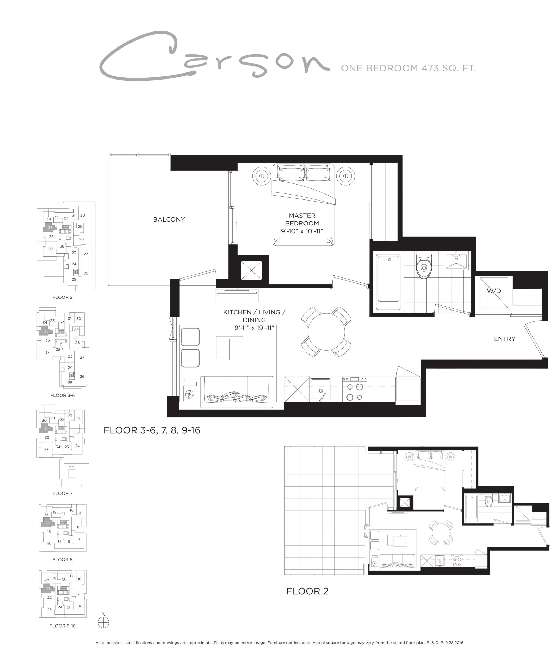 Carson floor plan