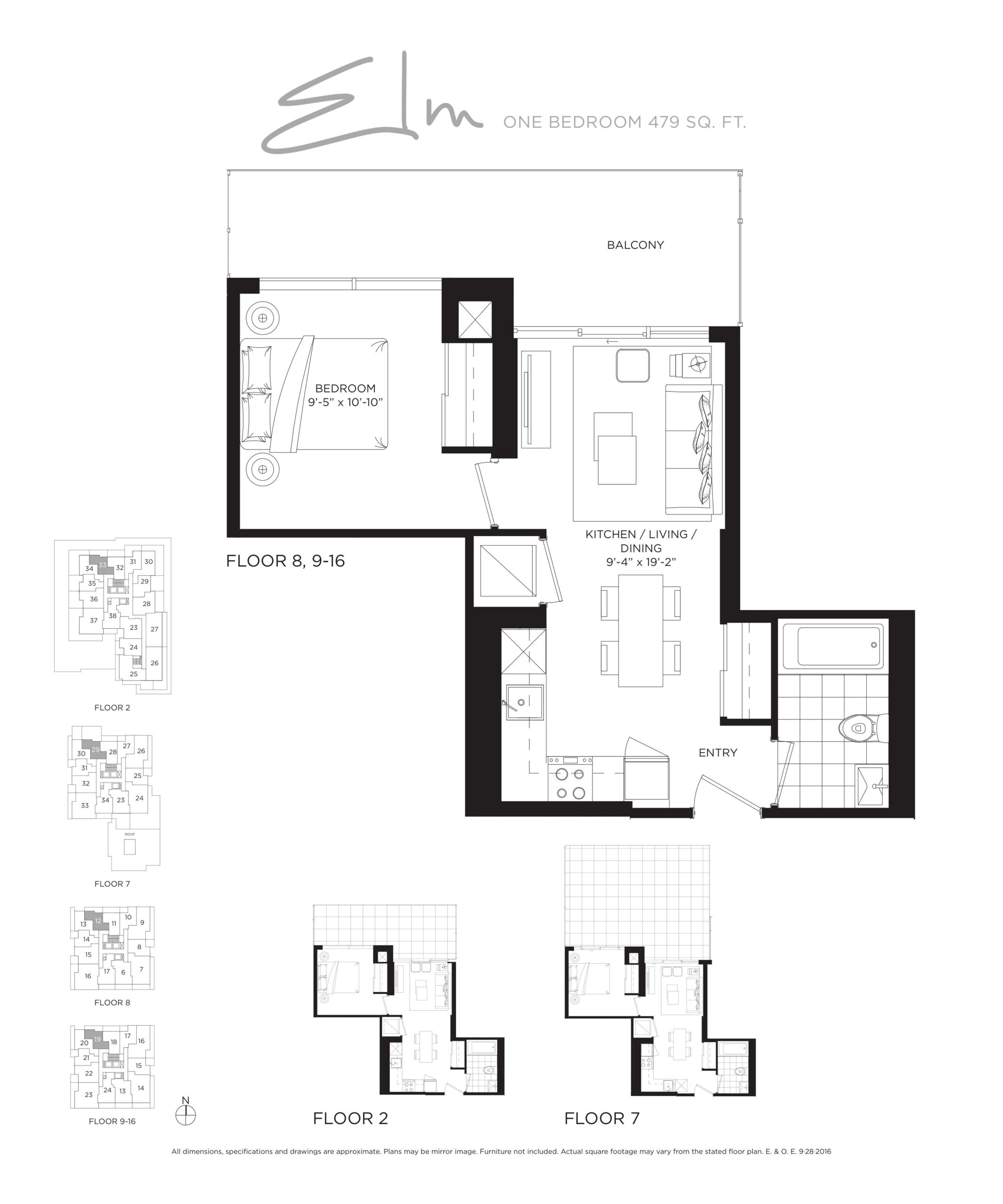Elm floor plan