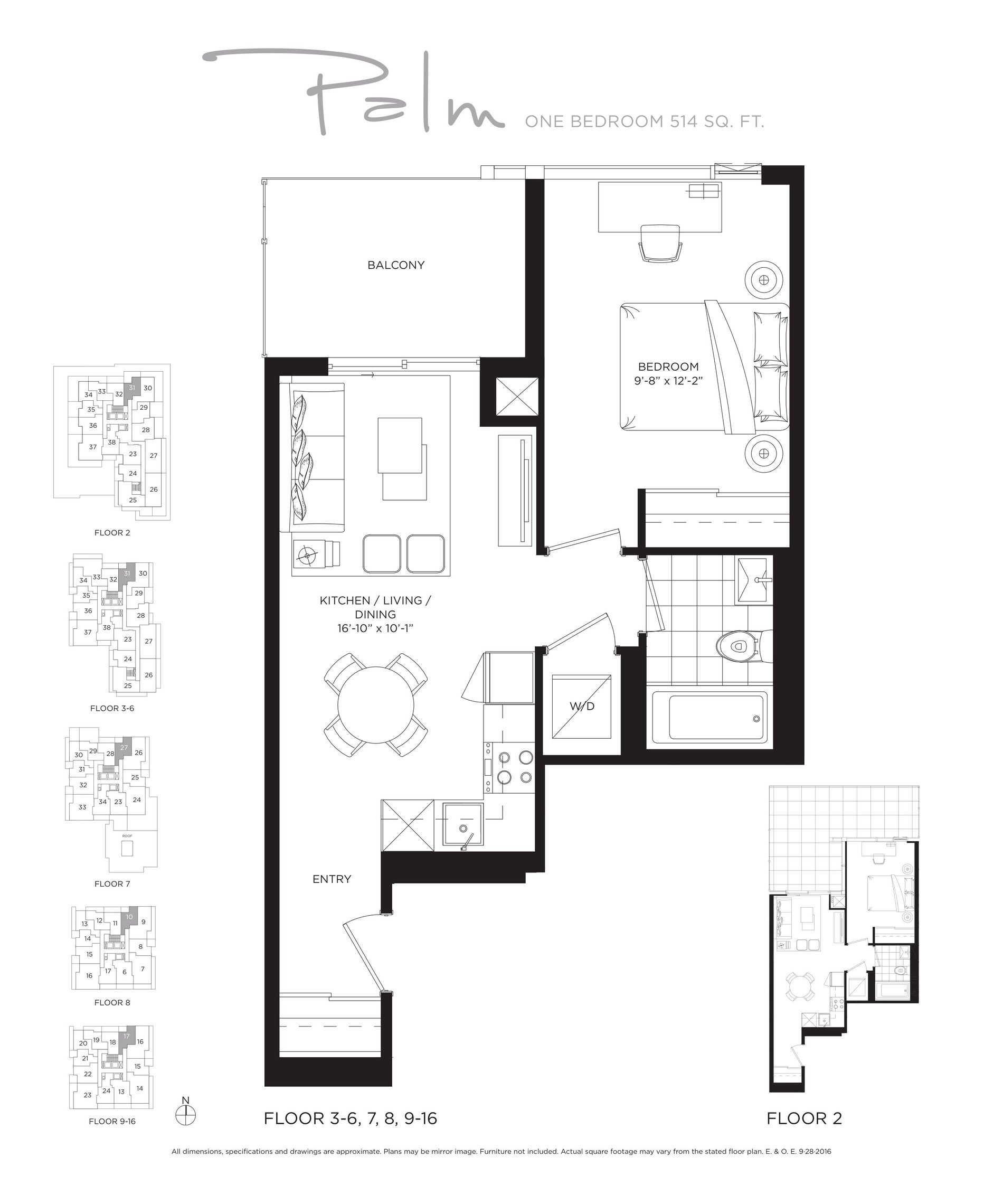 Palm floor plan