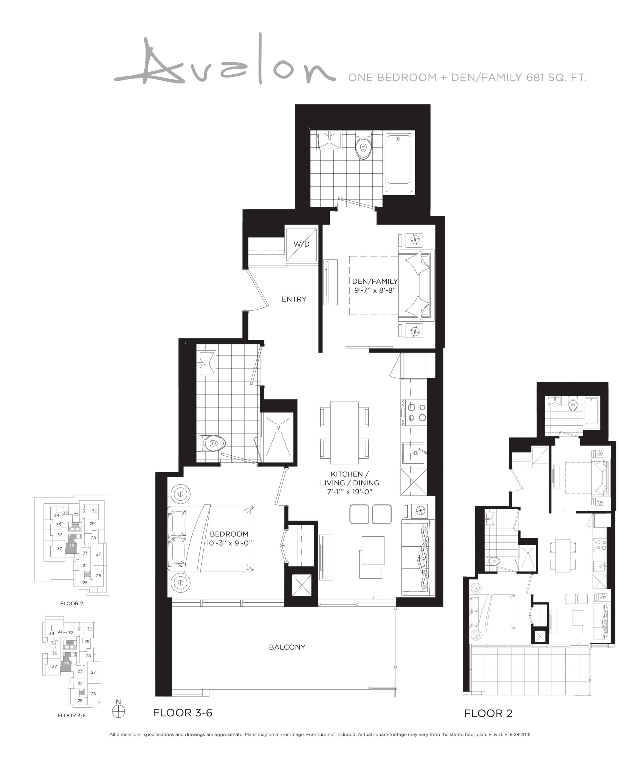 Avalon floor plan
