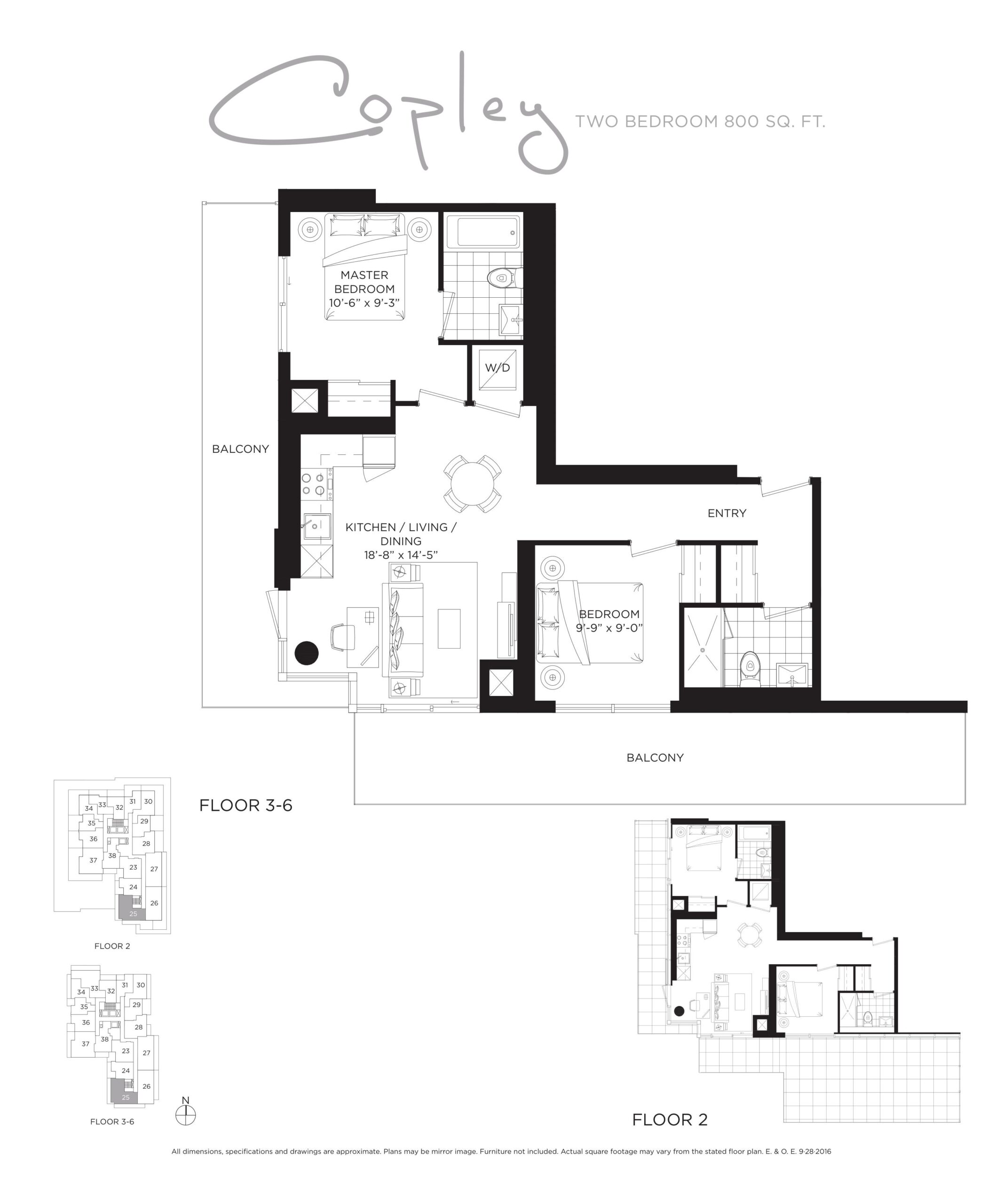 Copley floor plan