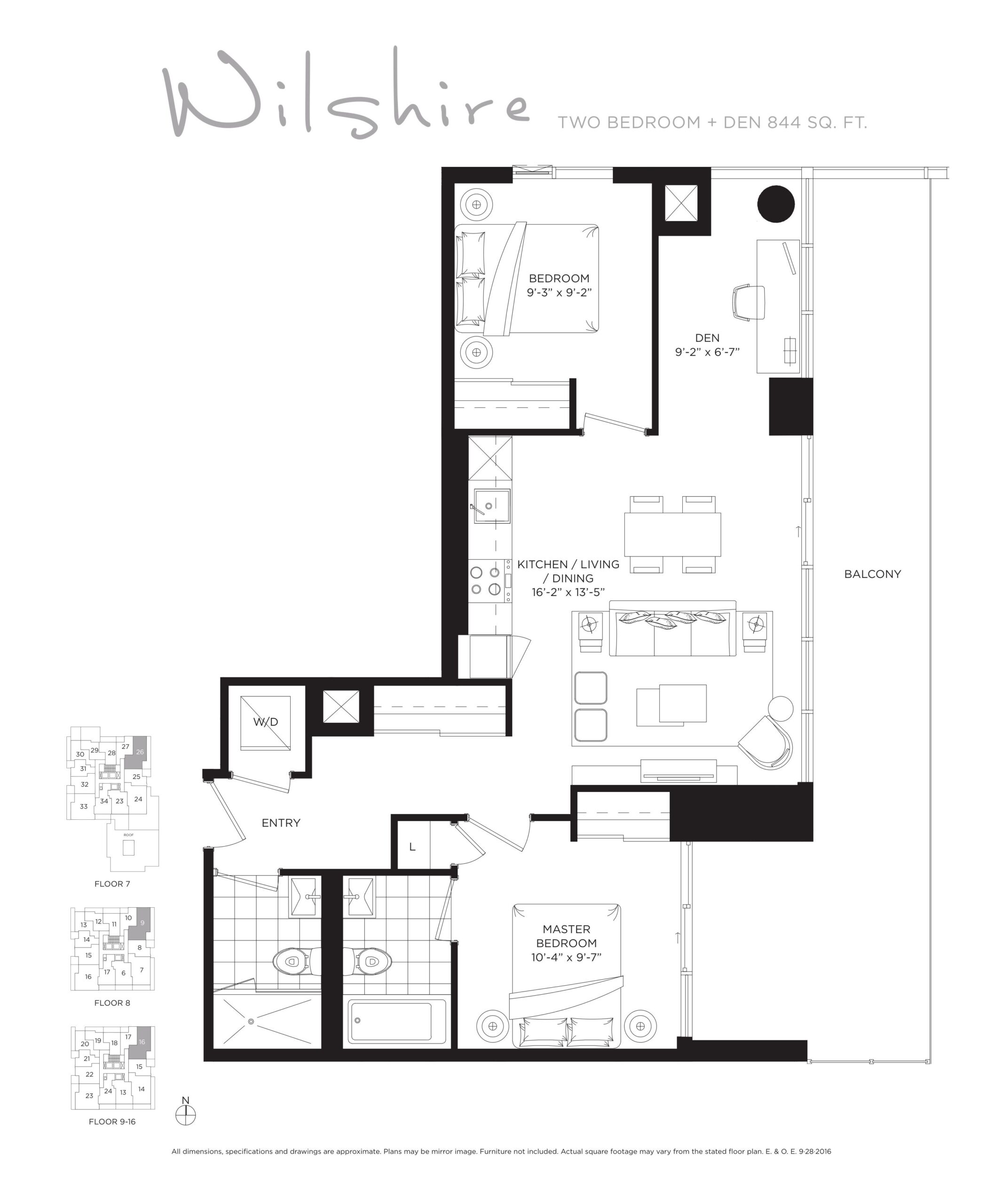 Wilshire floor plan