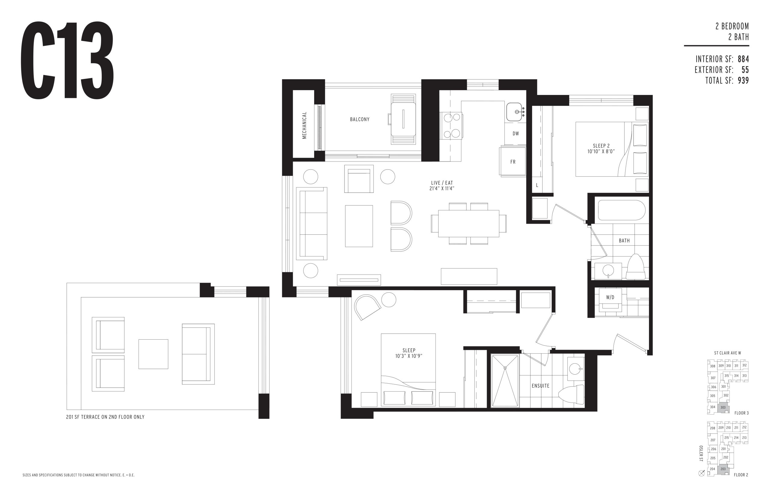 C13 floor plan
