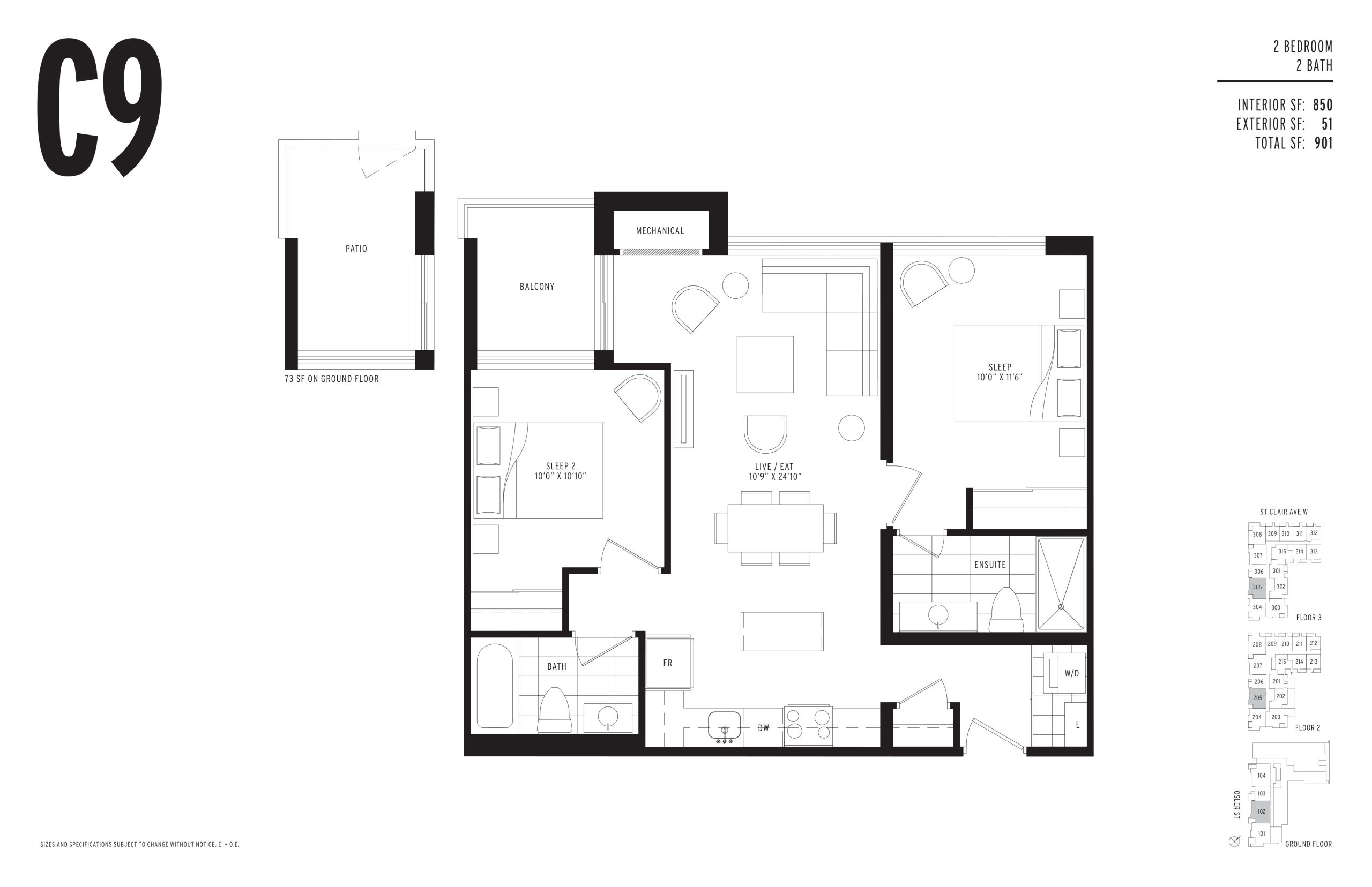 C9 floor plan