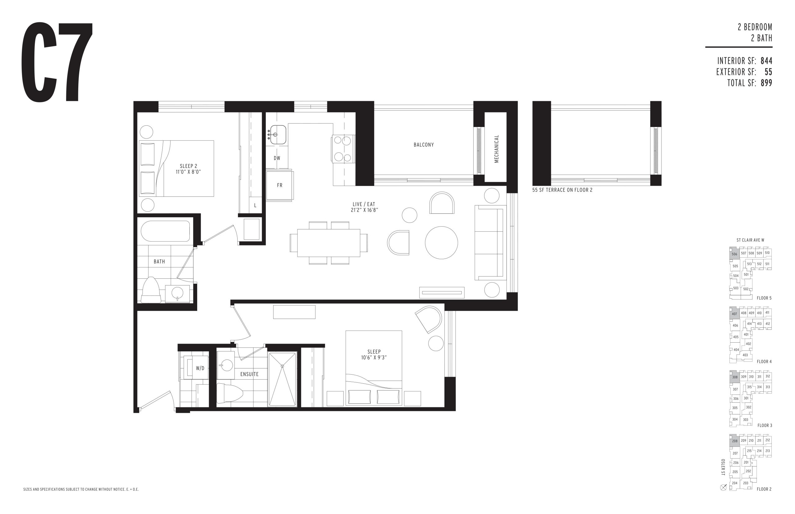 C7 floor plan