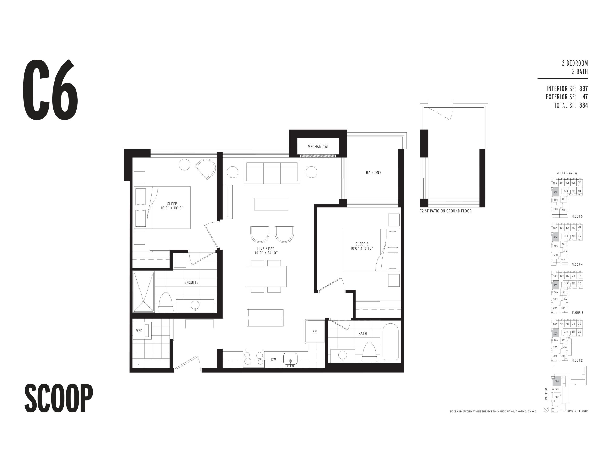 C6 floor plan