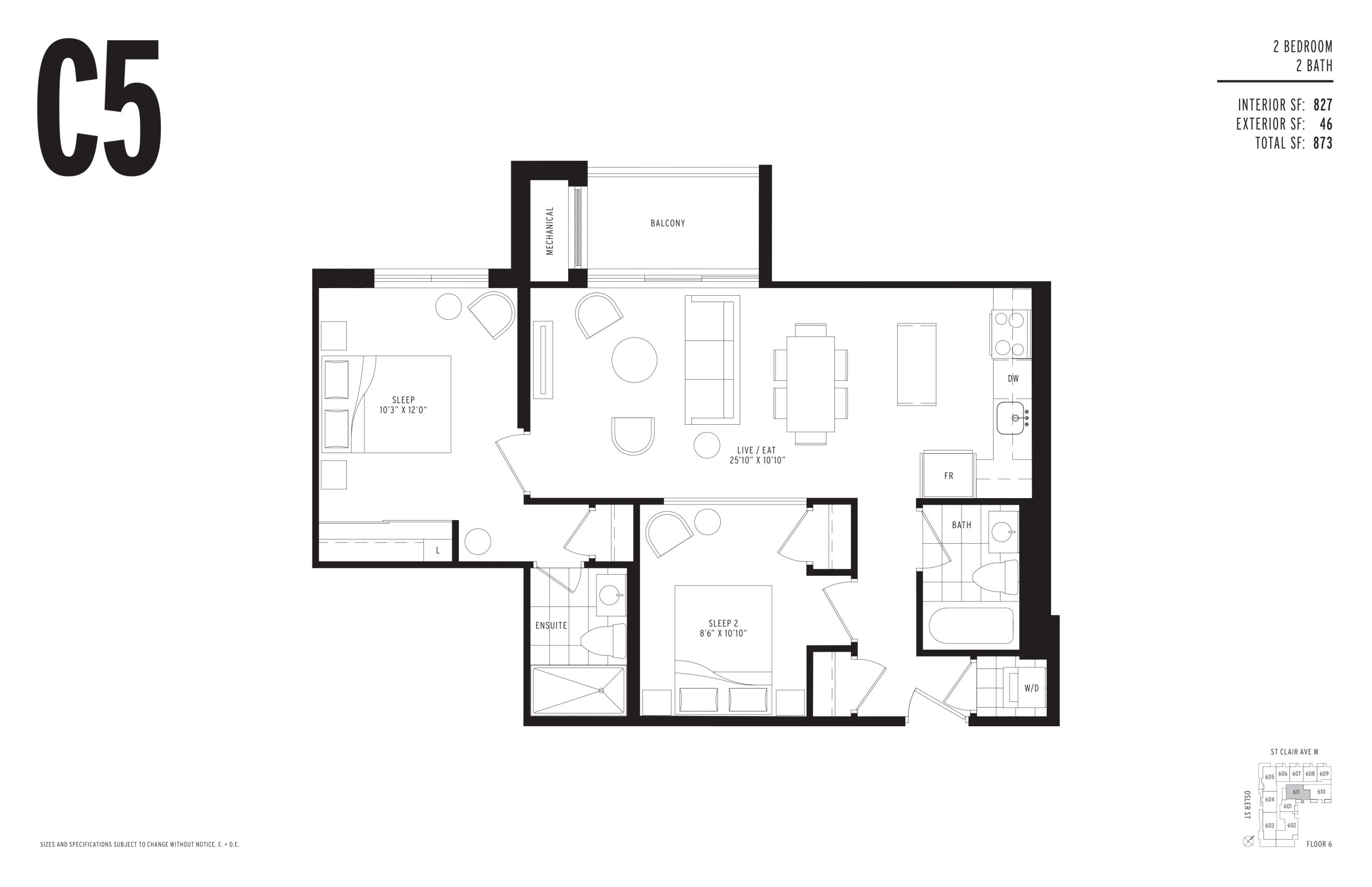 C5 floor plan