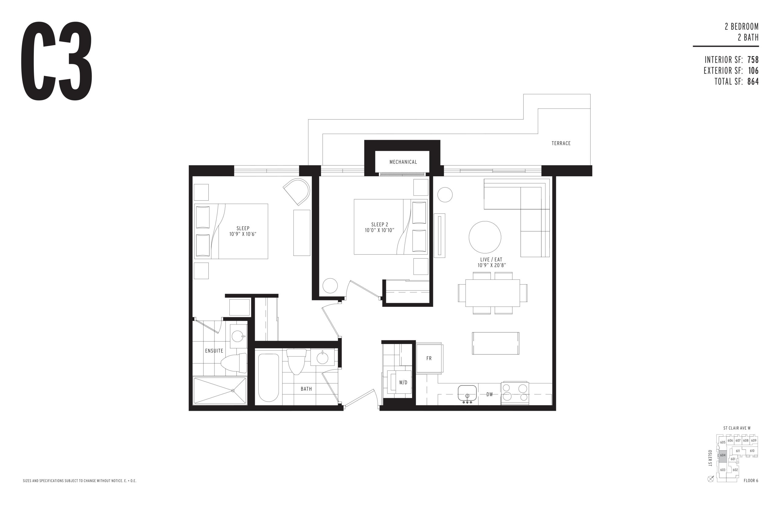 C3 floor plan