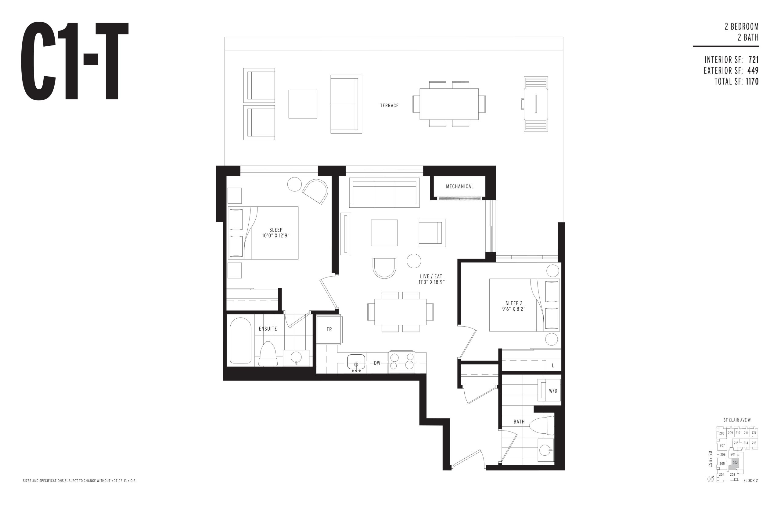 C1-T floor plan