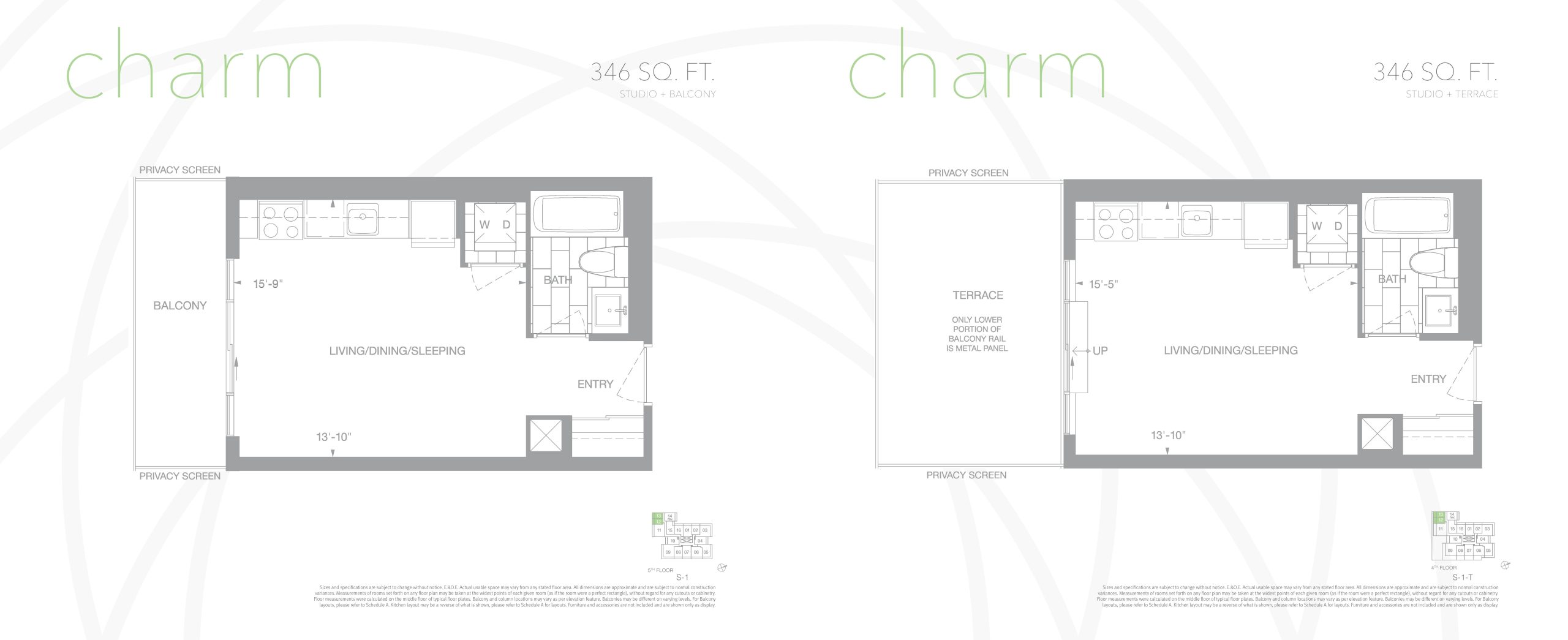 Charm floor plan