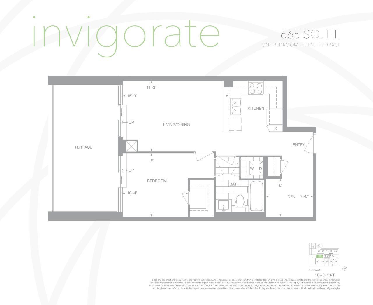 Invigorate floor plan