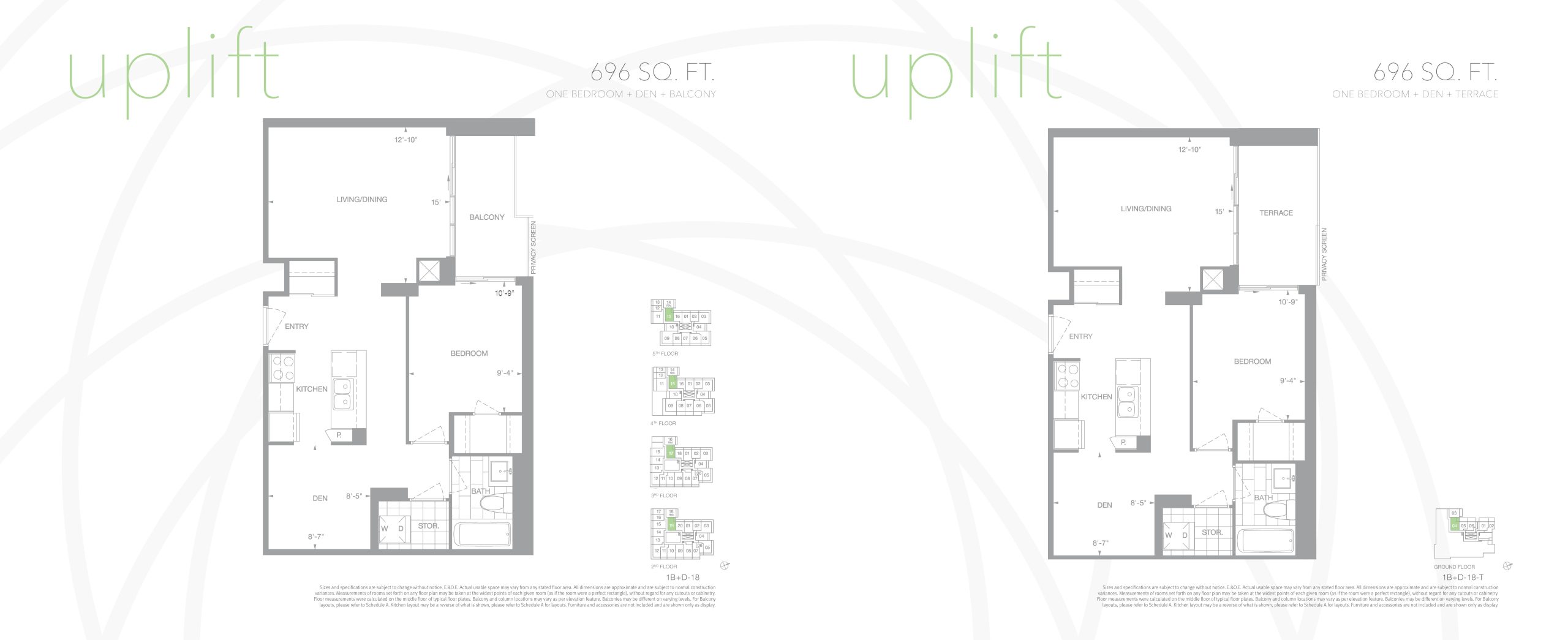 Uplift floor plan