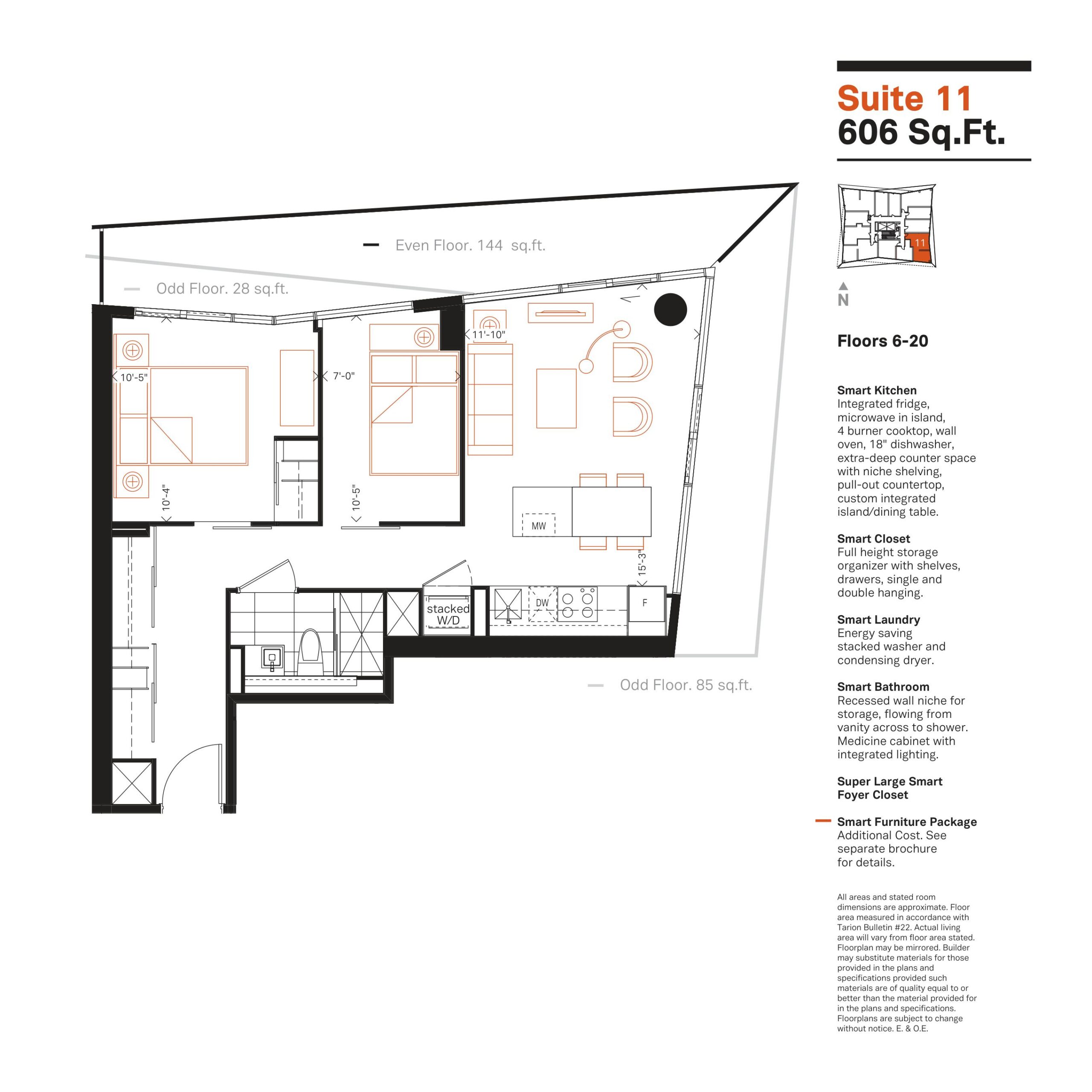 Suite 11 floor plan