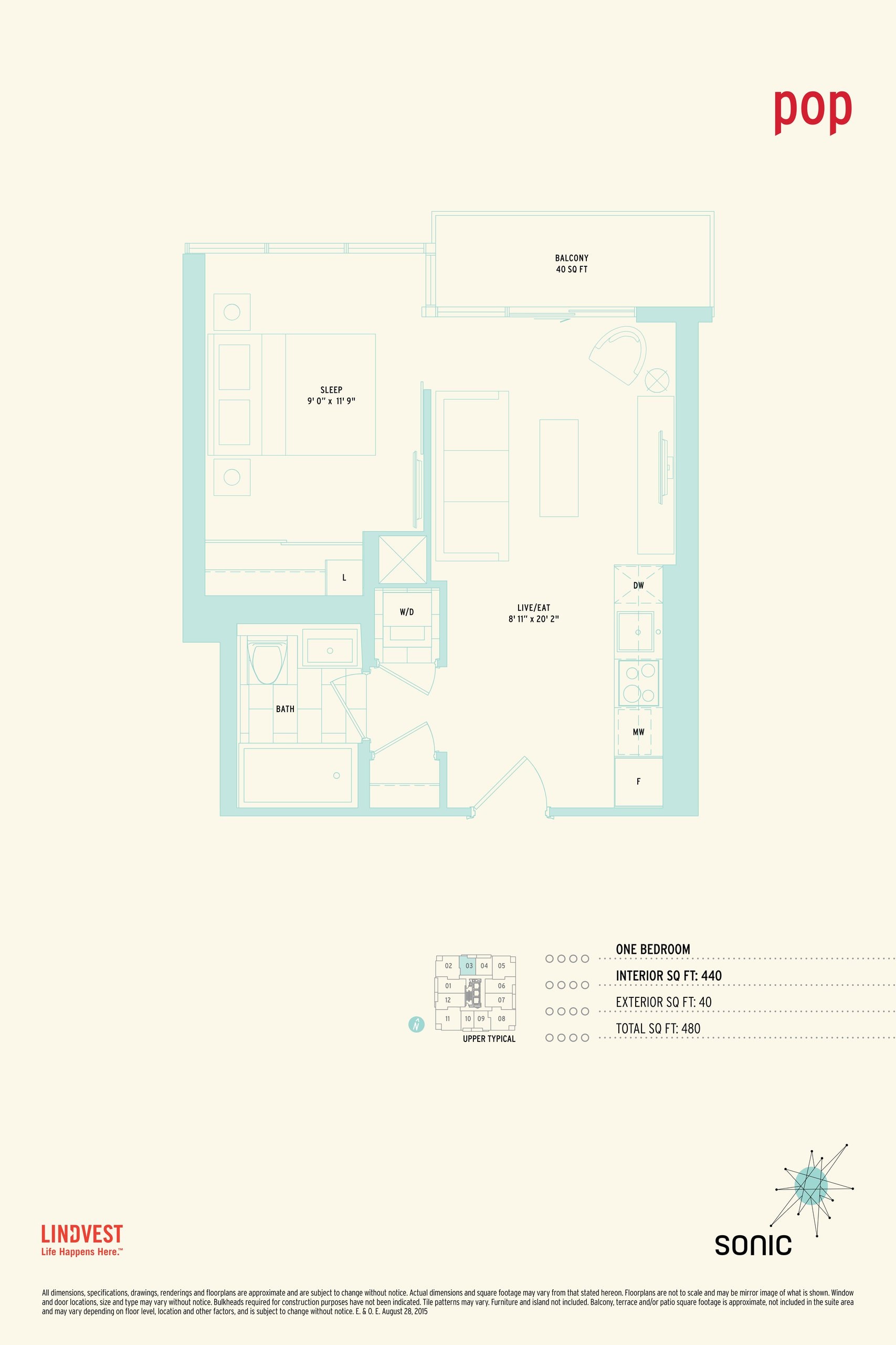 Pop floor plan