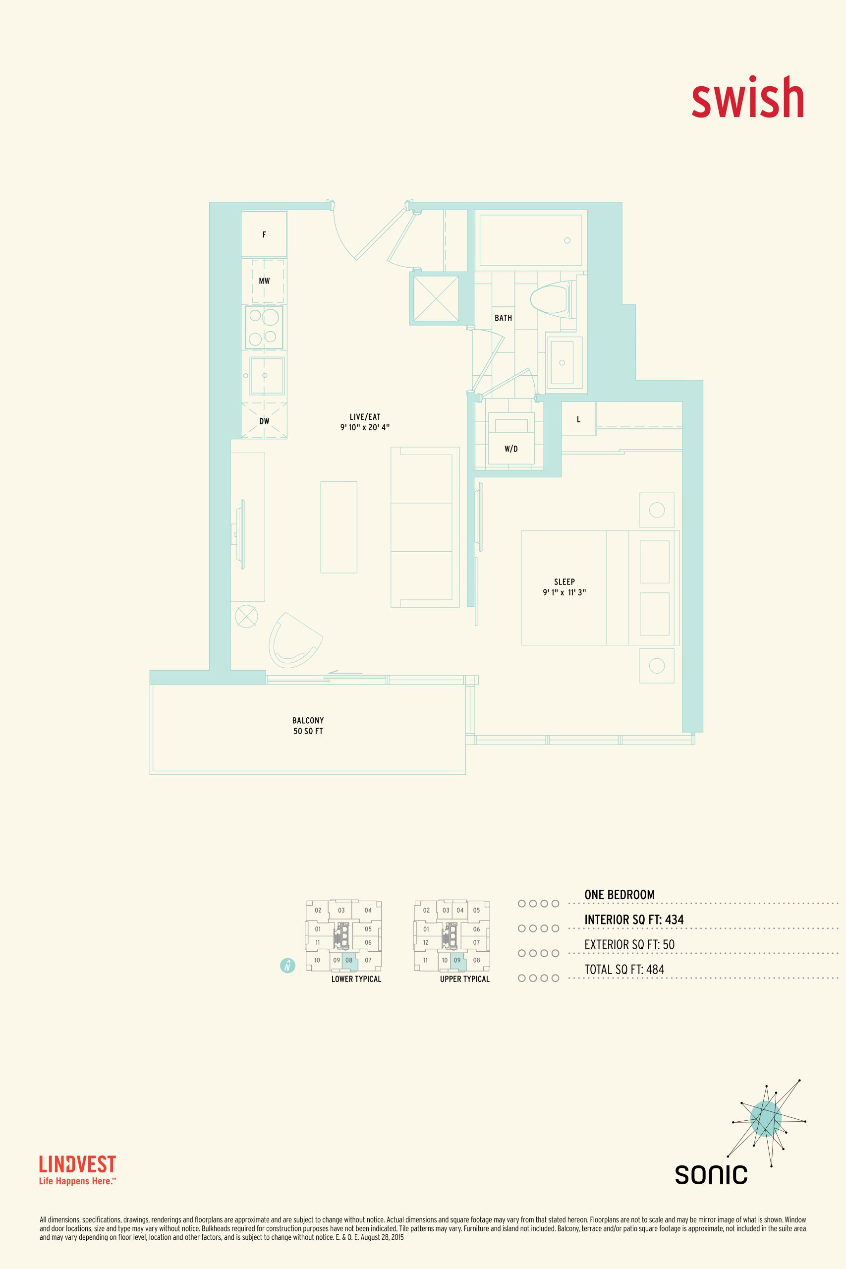 Swish floor plan