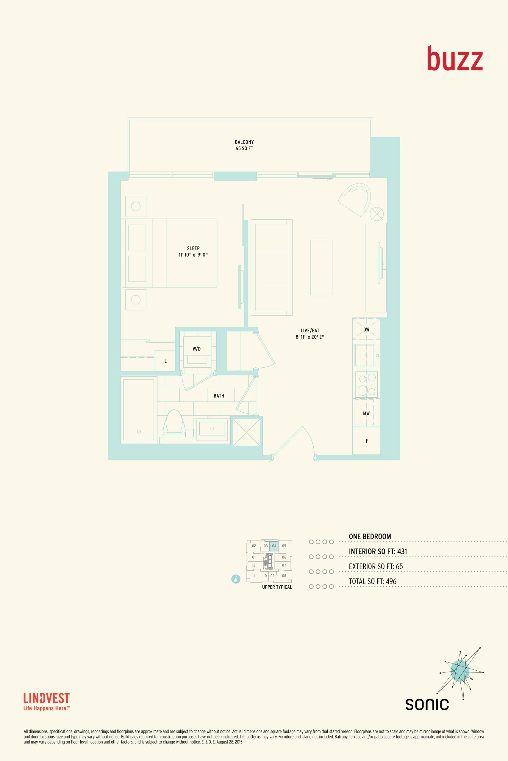 Buzz floor plan