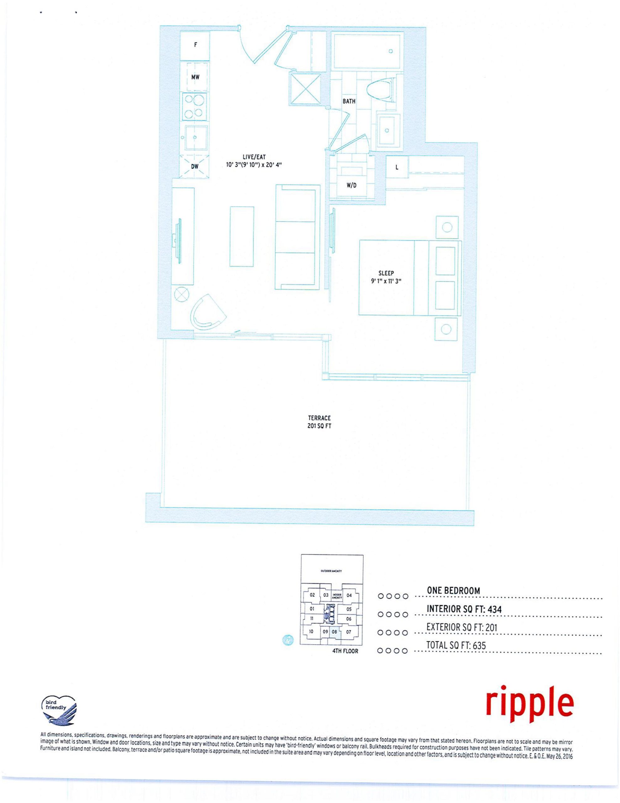 Ripple floor plan