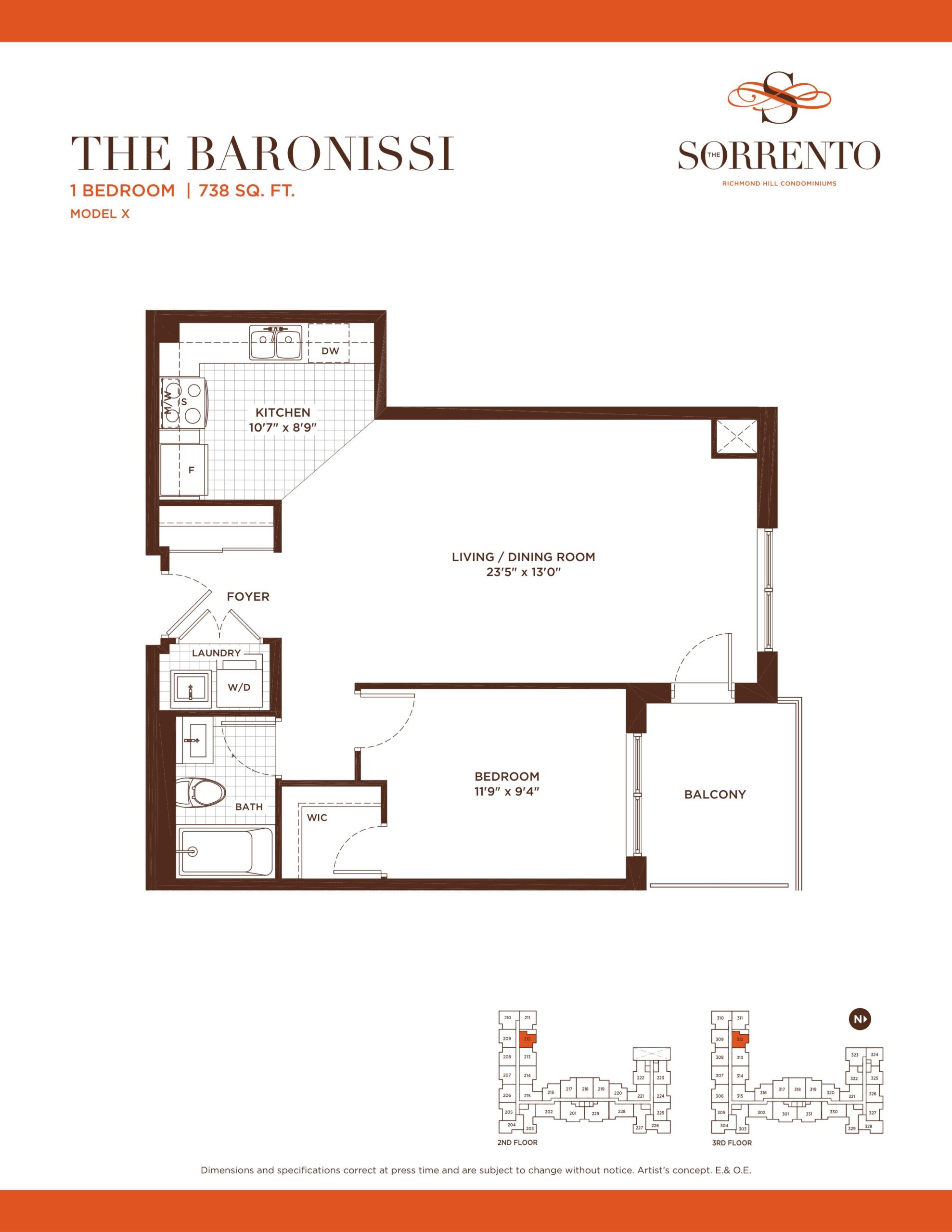 The Baronissi floor plan