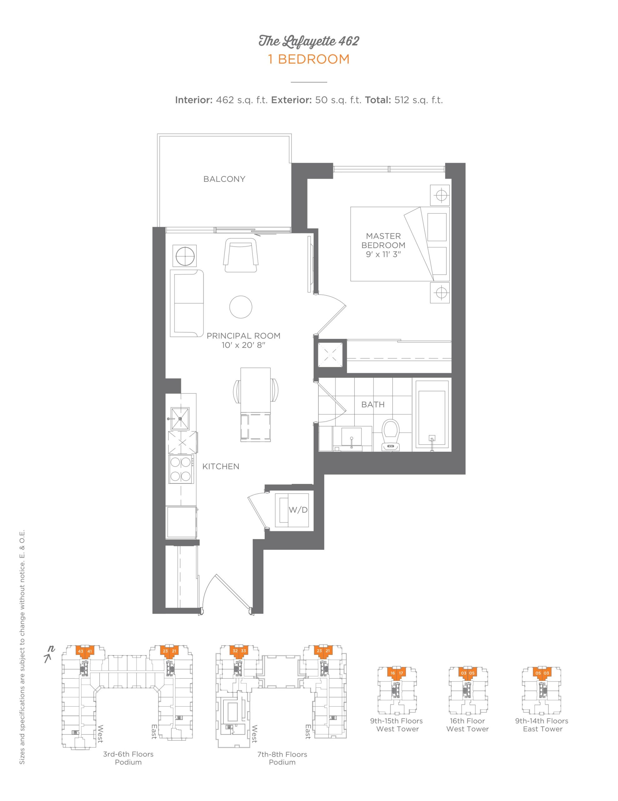 The Lafayette 462 floor plan