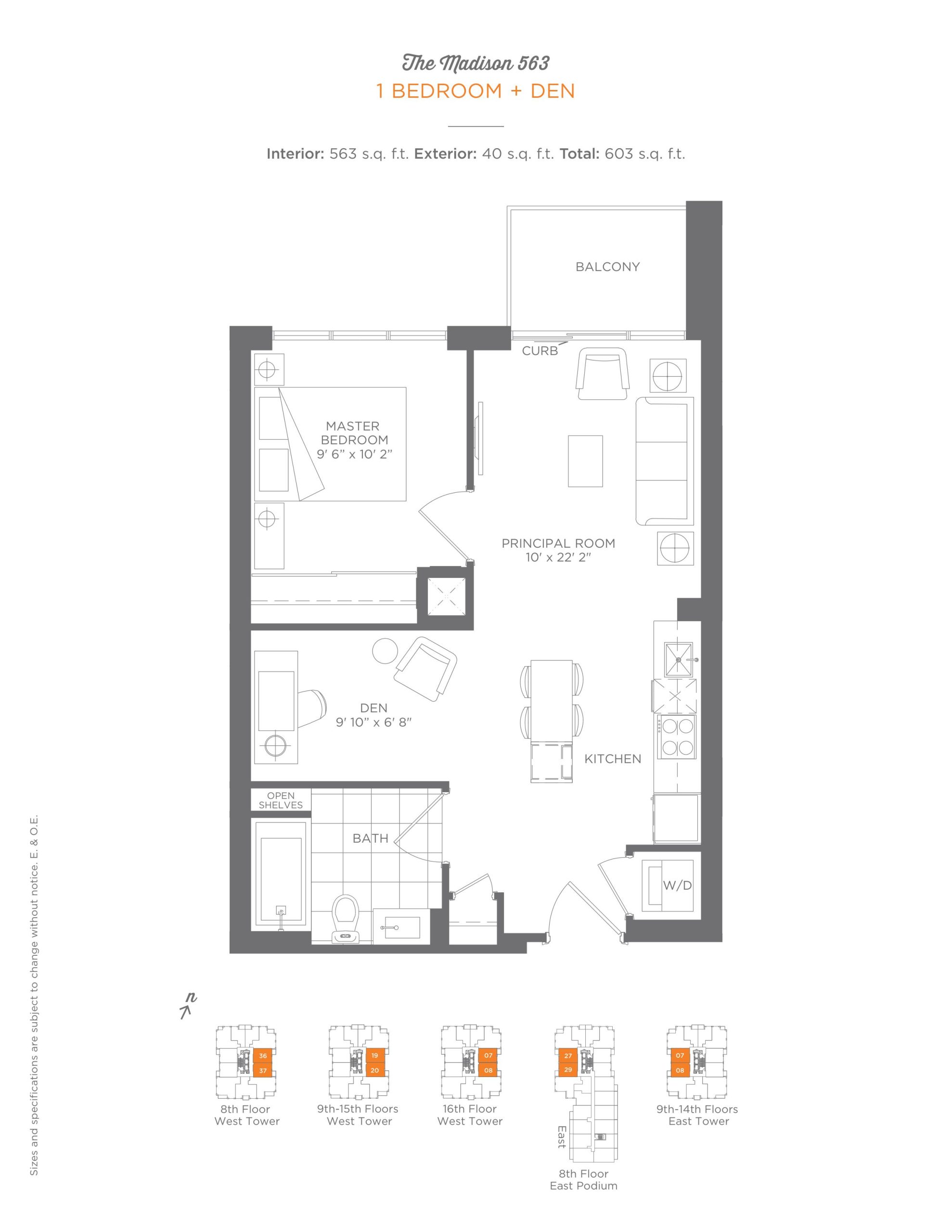 The Madison 563 floor plan