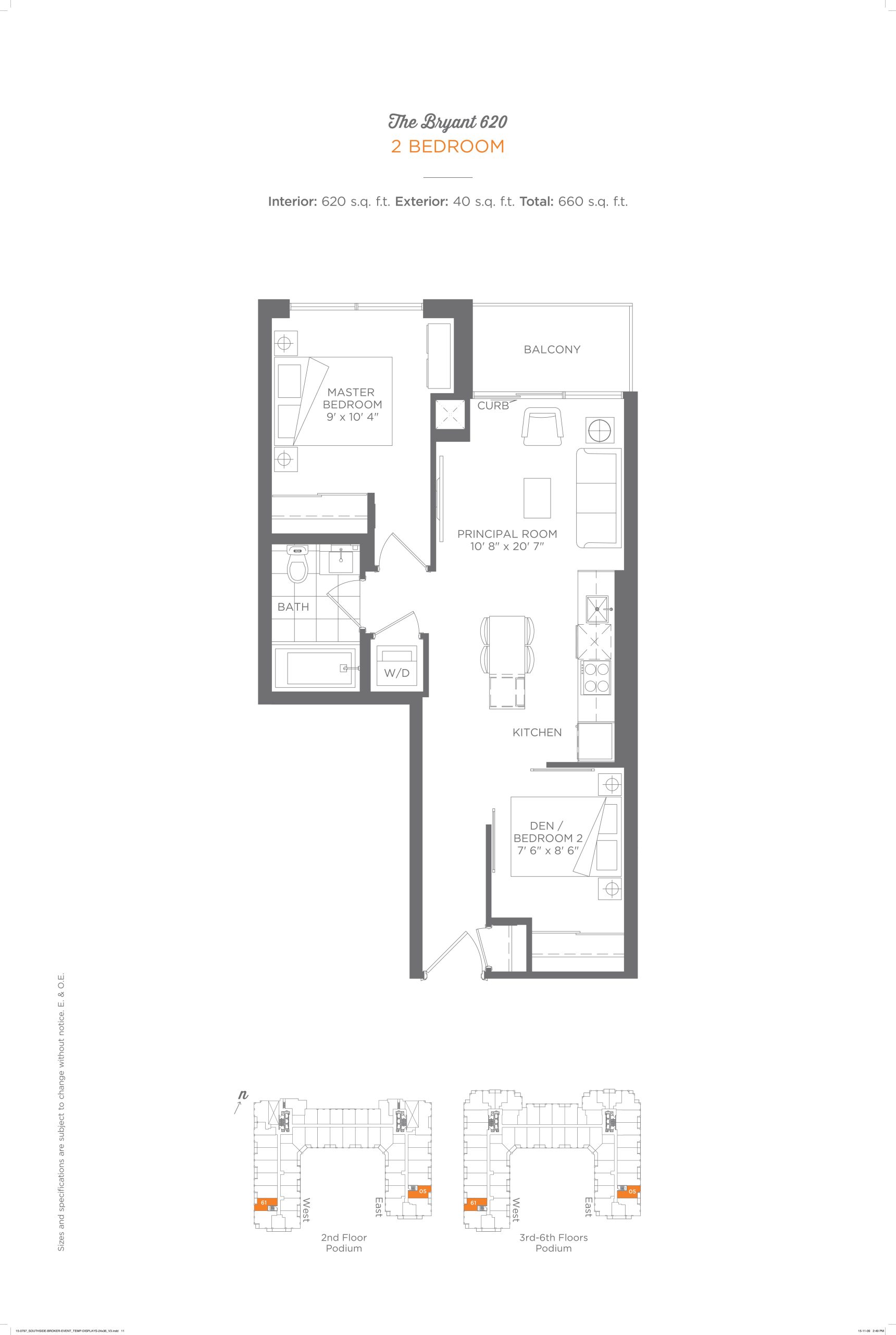 The Bryant 620 floor plan