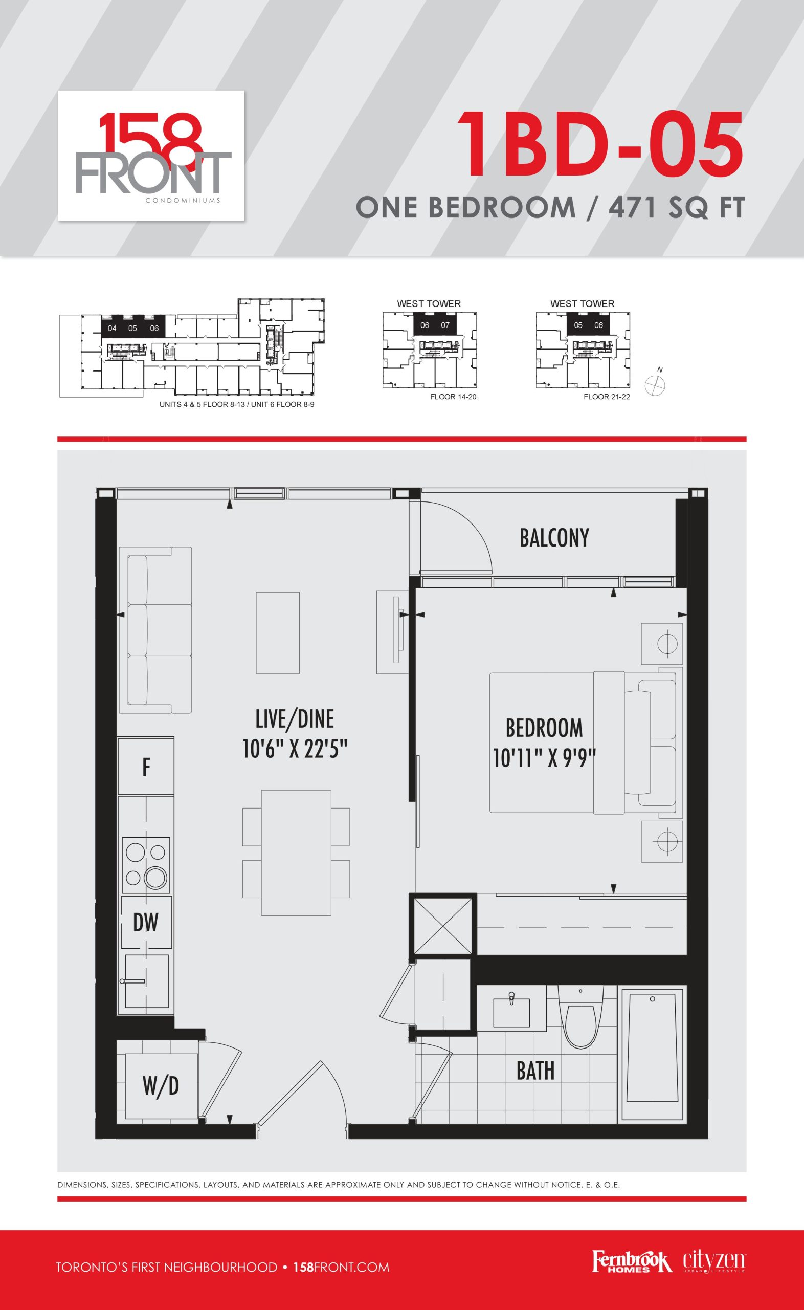 1BD-05 floor plan