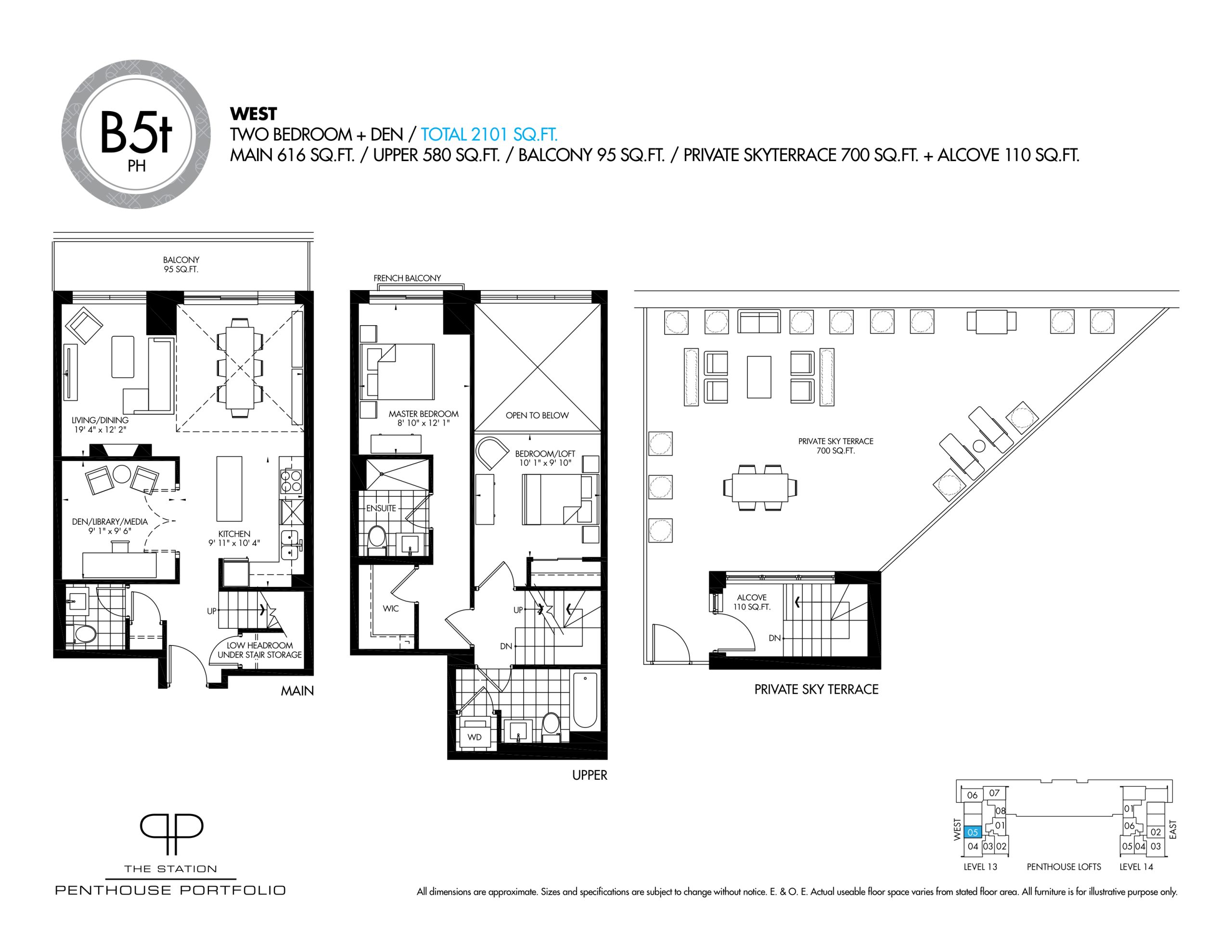 B5t-W floor plan