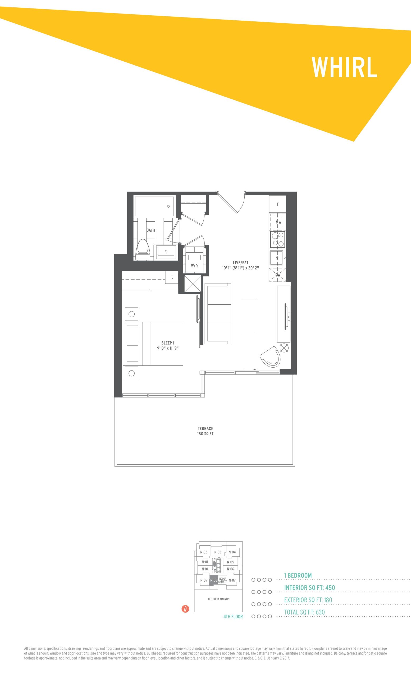Whirl floor plan