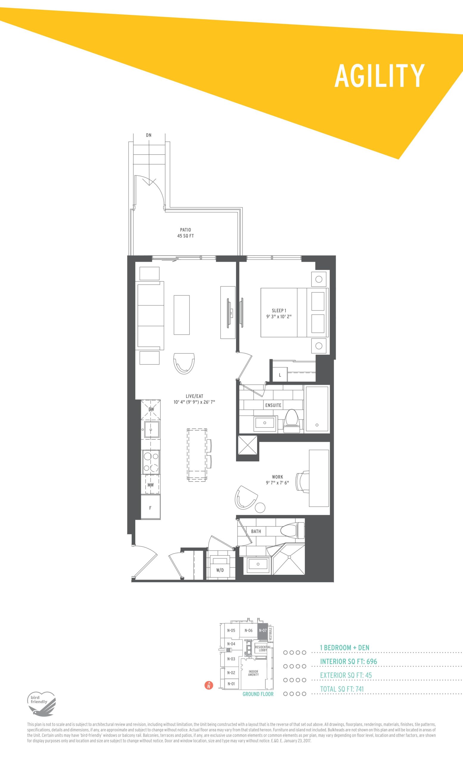 Agility floor plan
