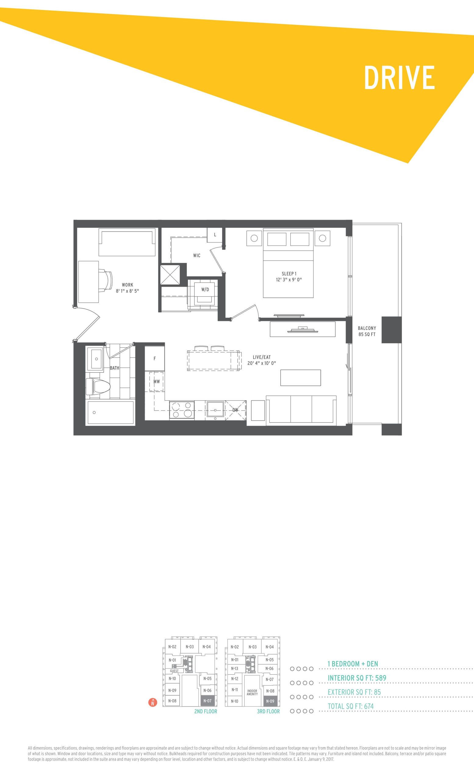Drive floor plan