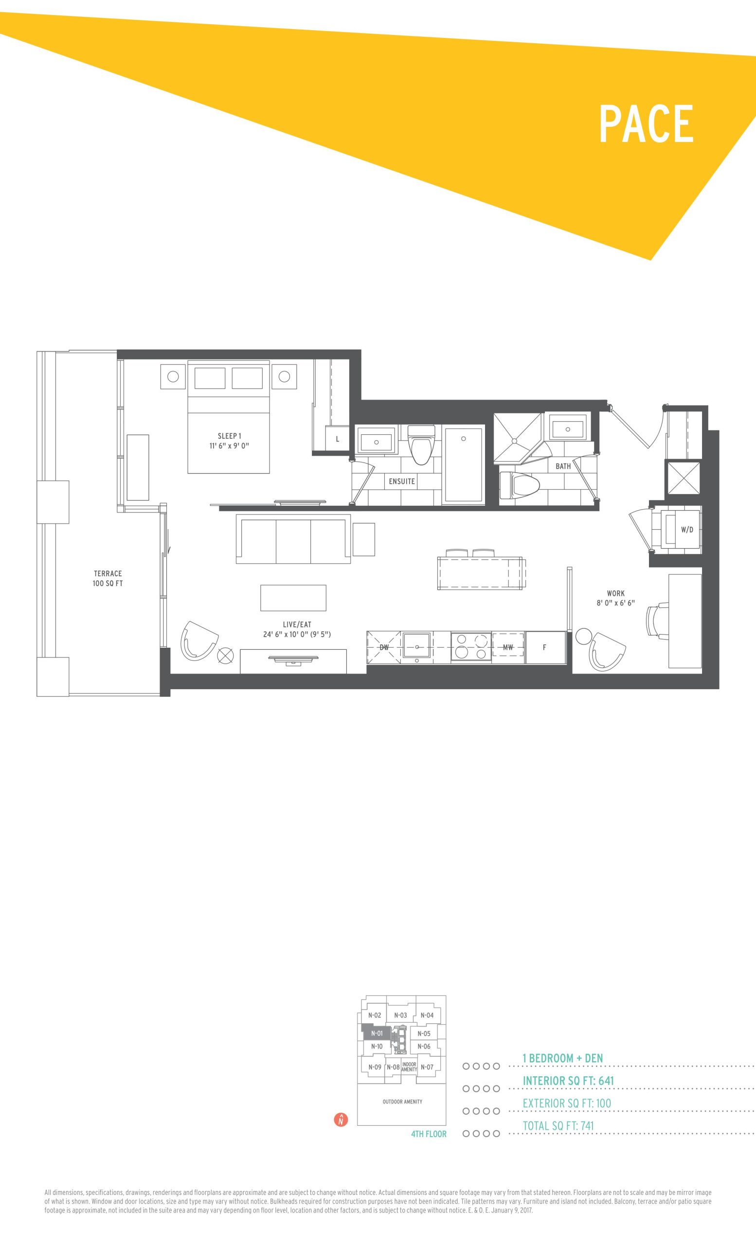 Pace floor plan