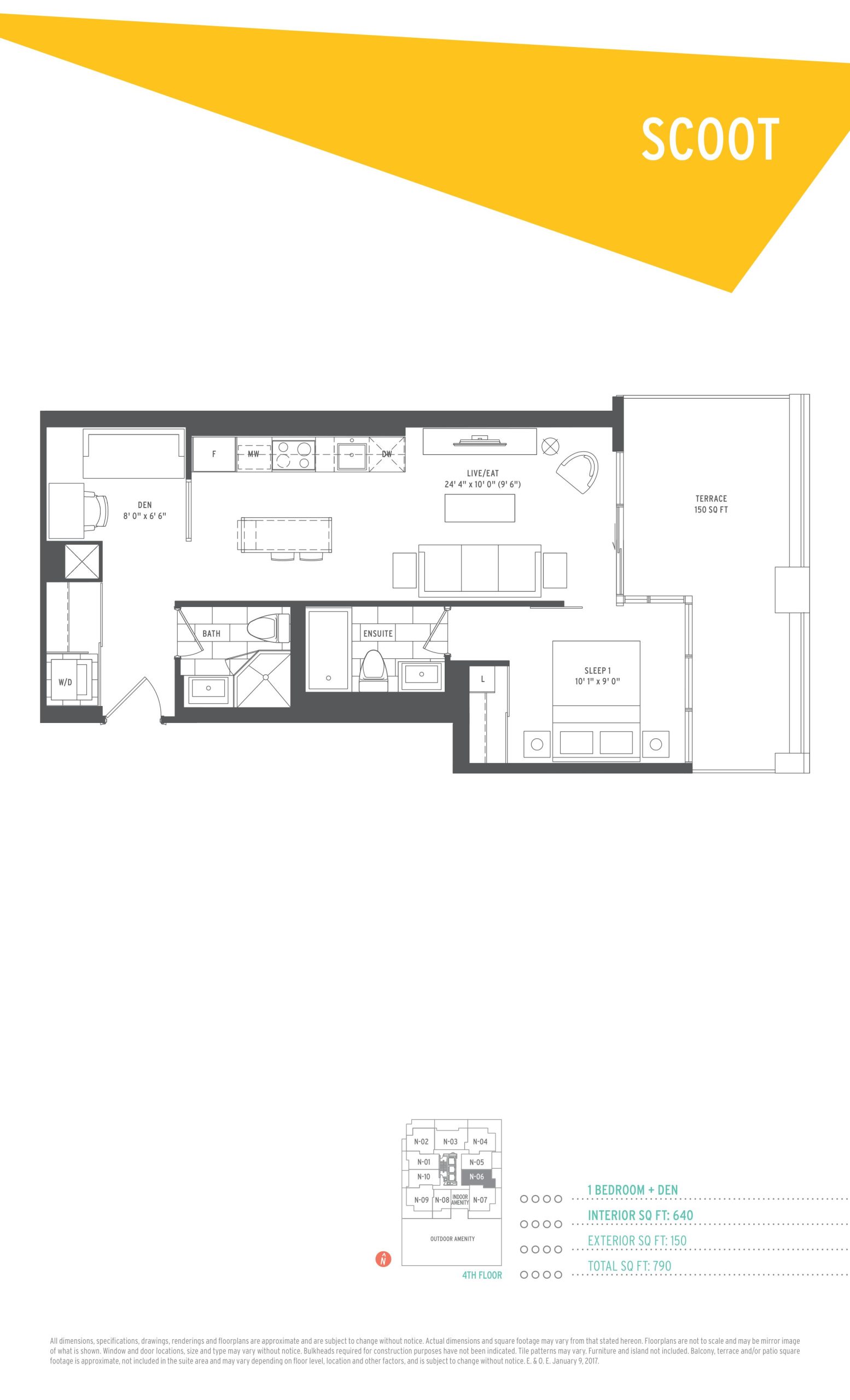 Scoot floor plan