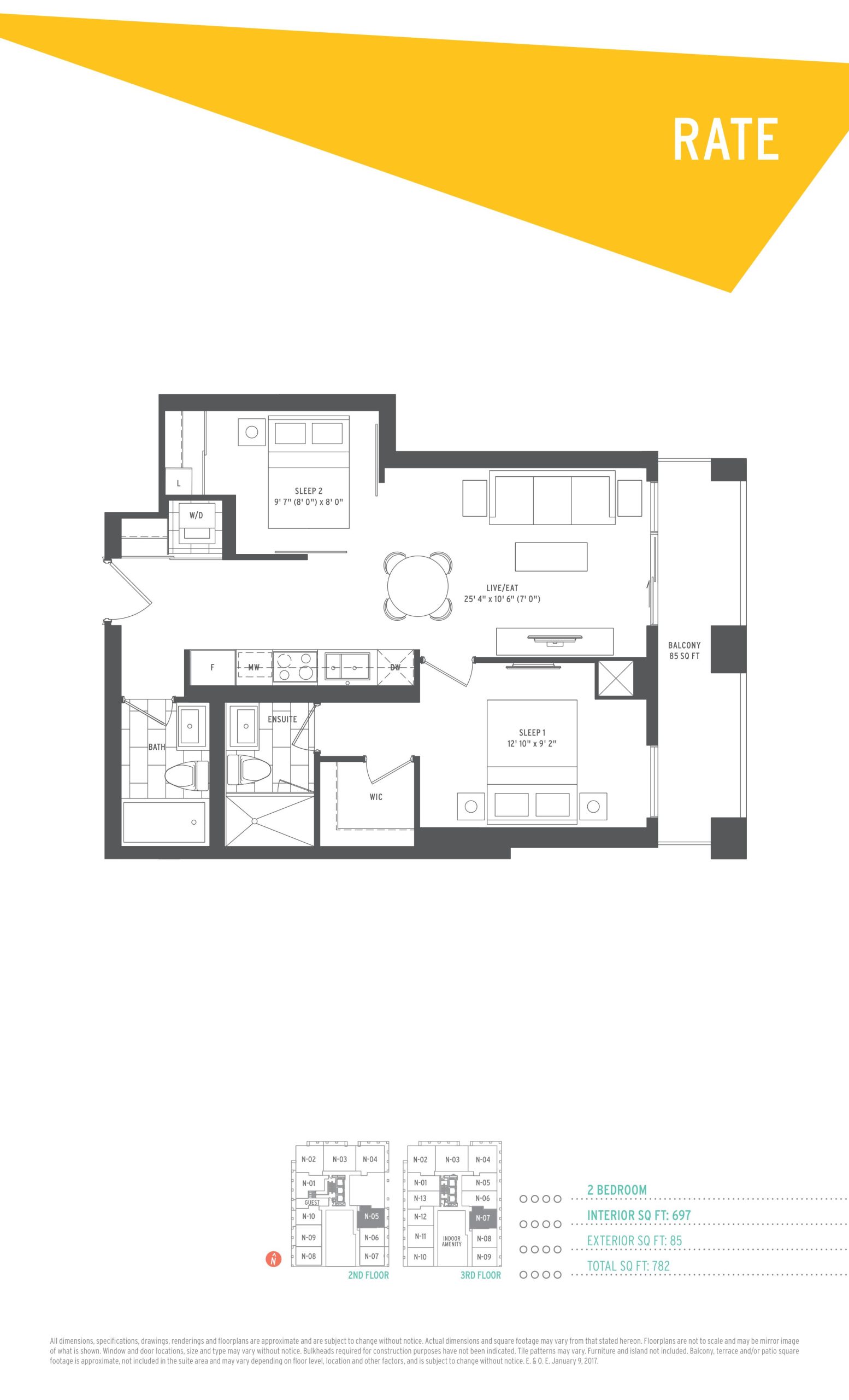 Rate floor plan