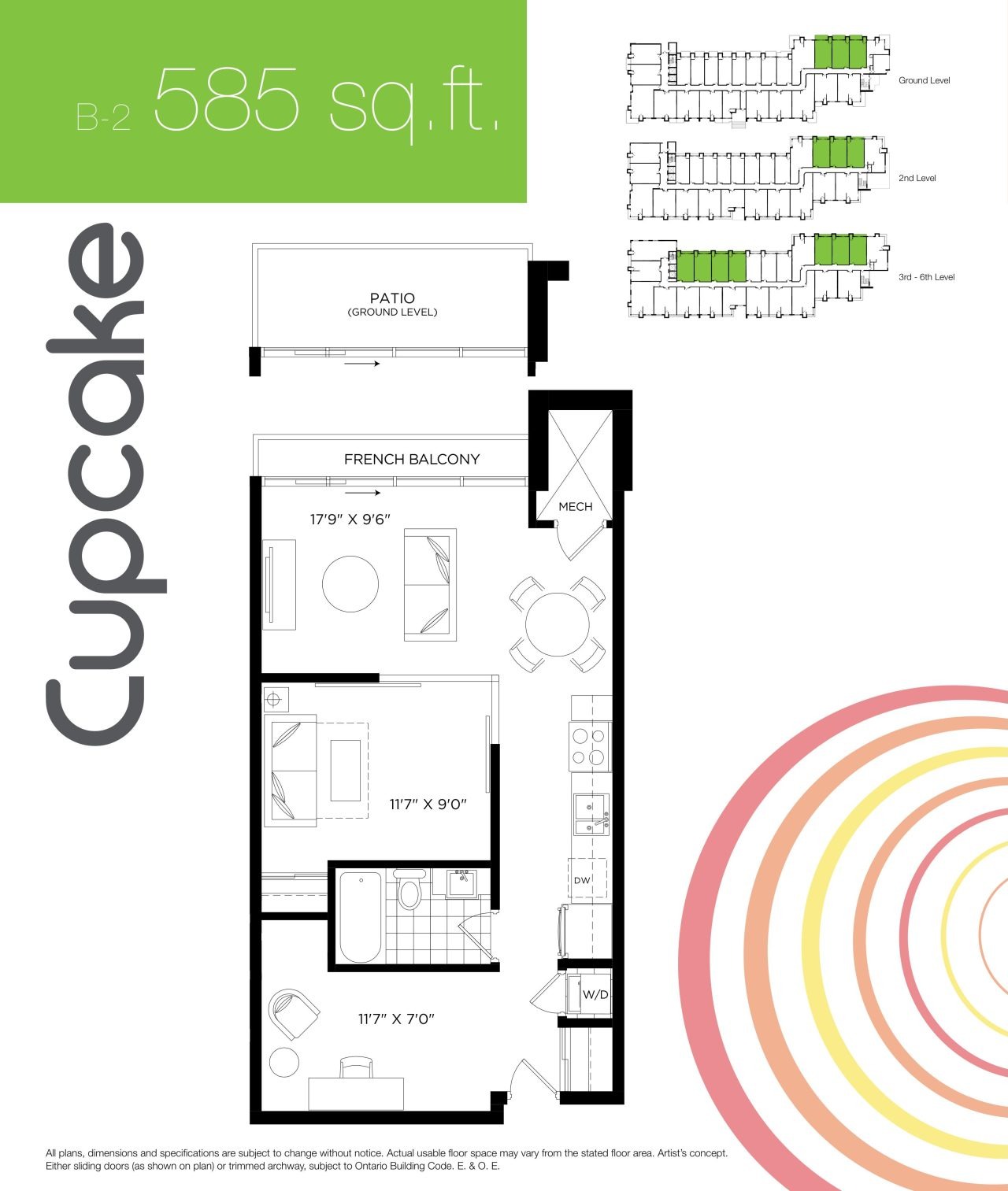 Cupcake floor plan