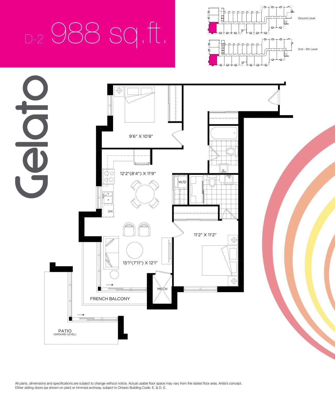 Gelato floor plan