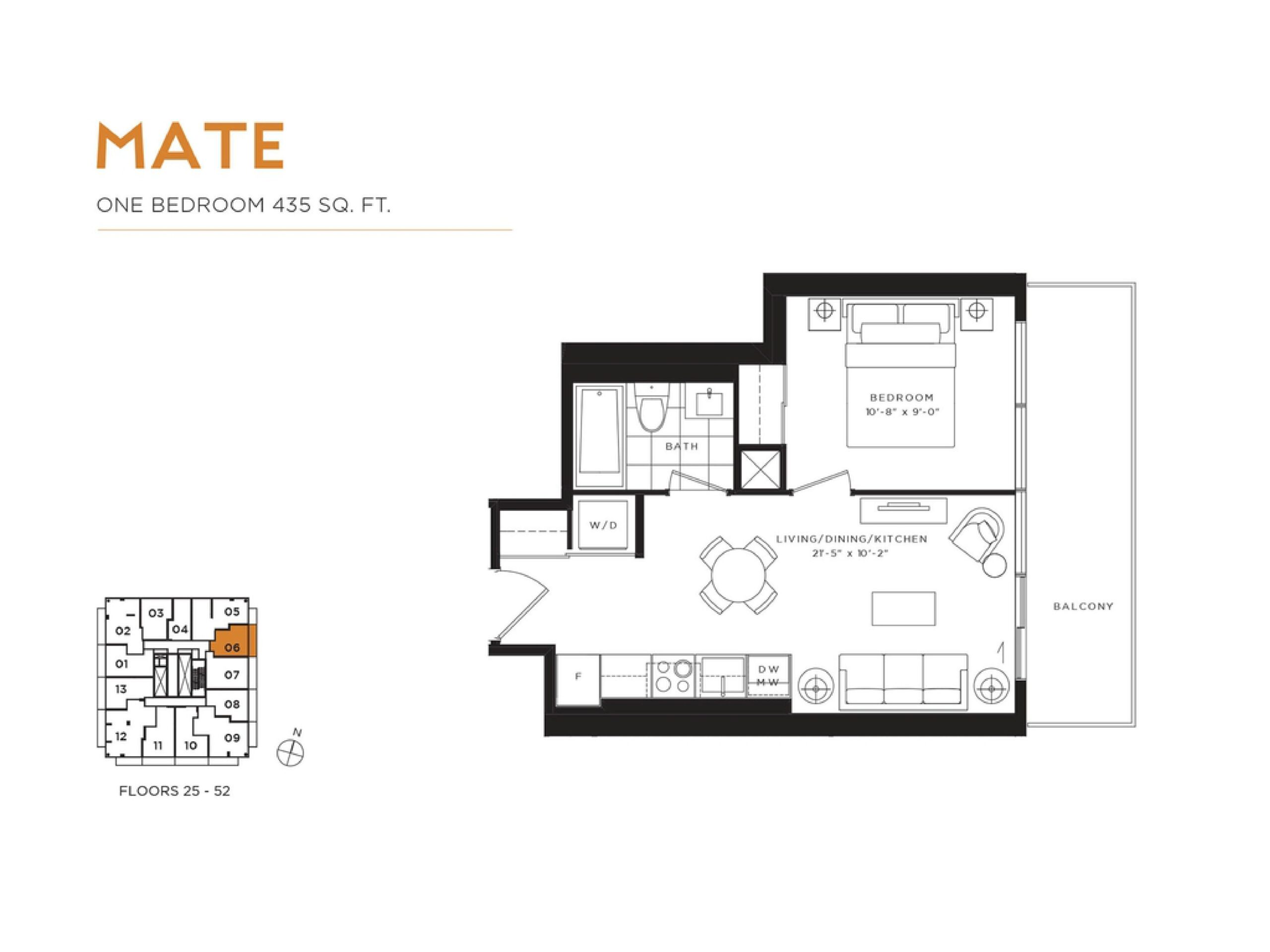 Mate floor plan