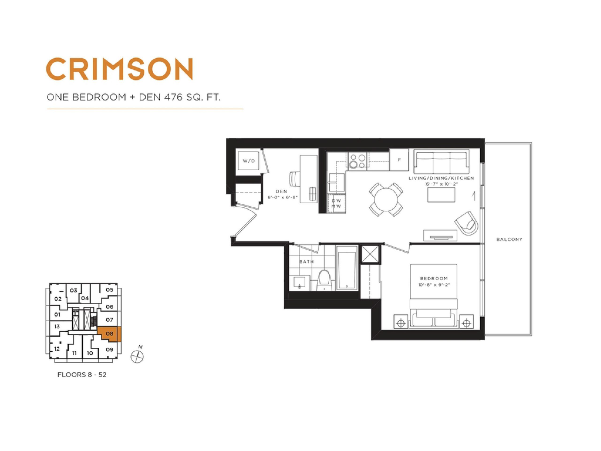 Crimson floor plan