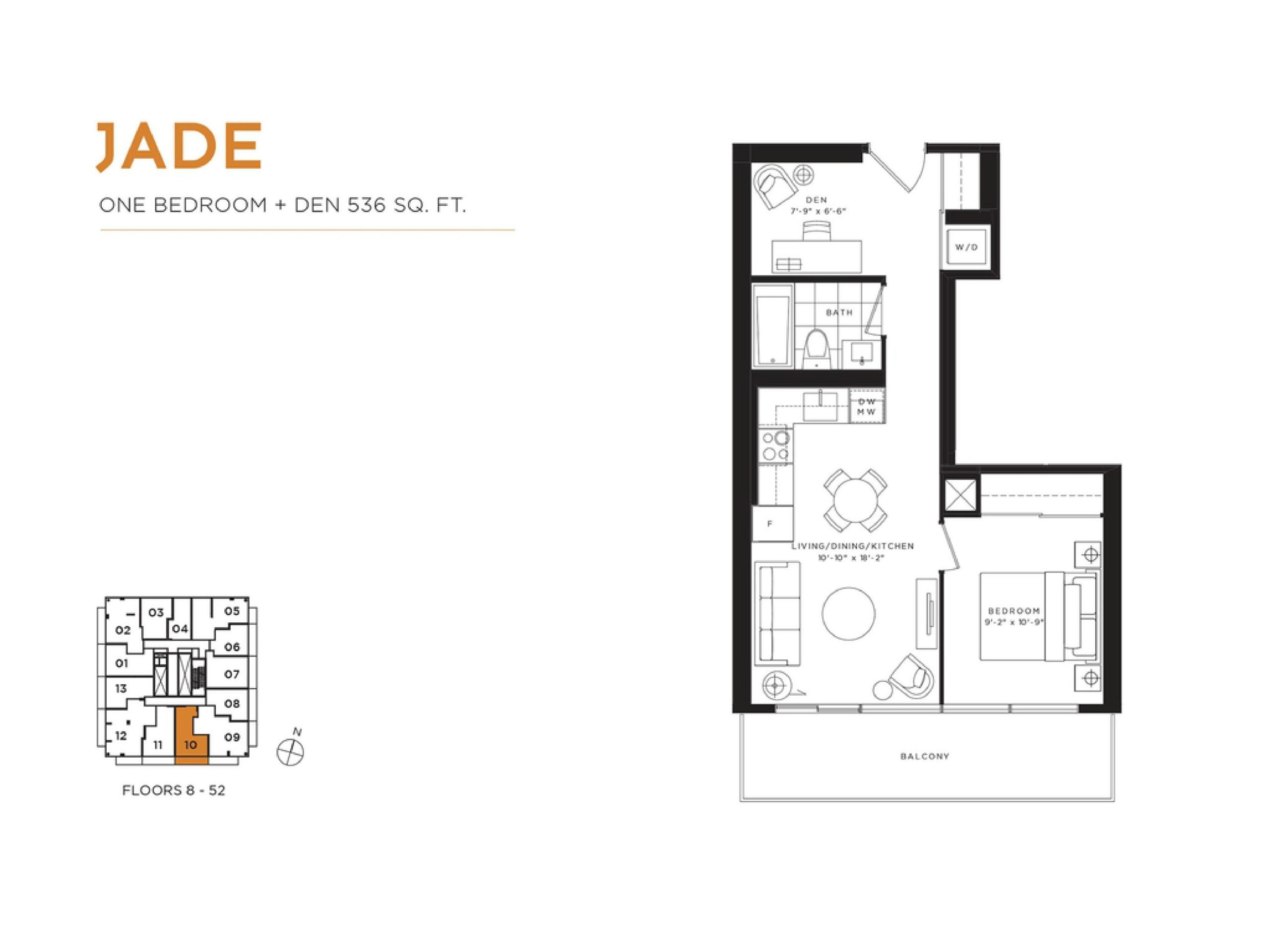Jade floor plan