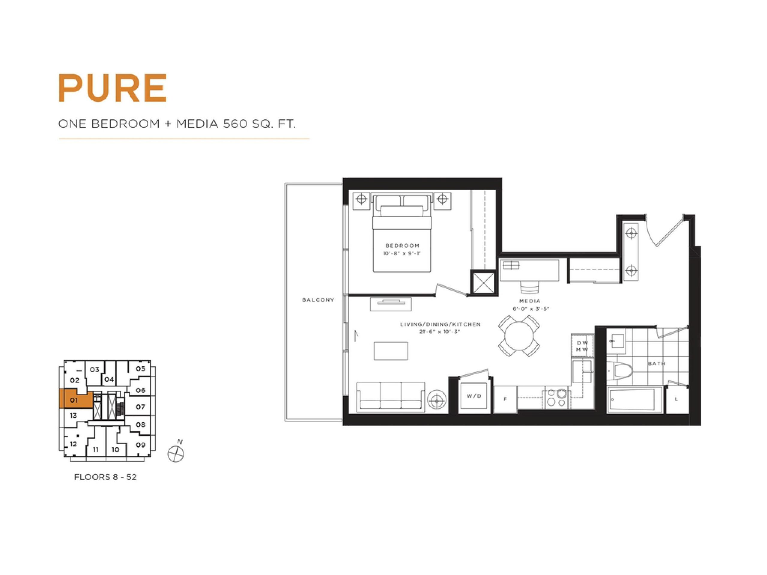 Pure floor plan