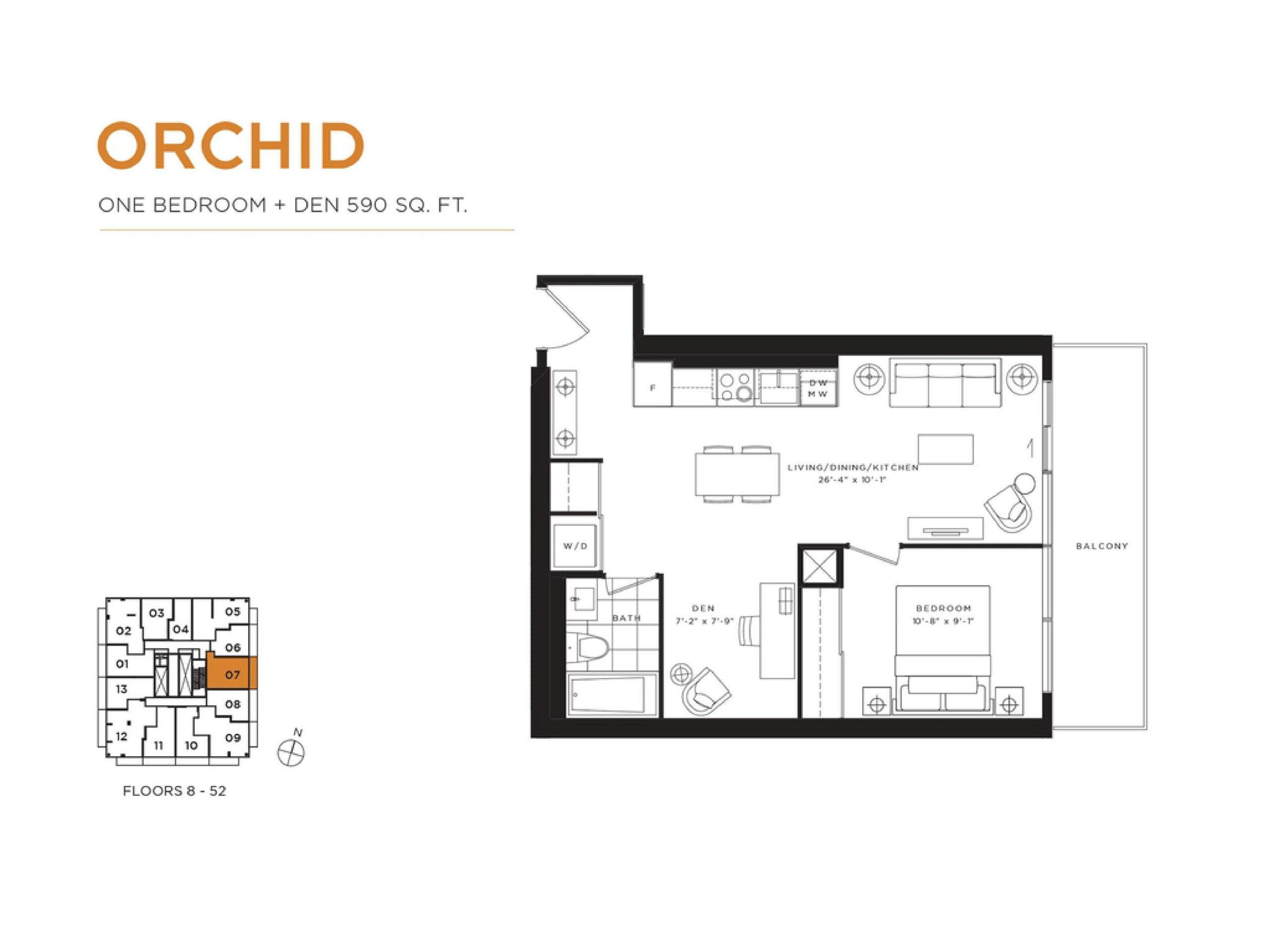 Orchid floor plan