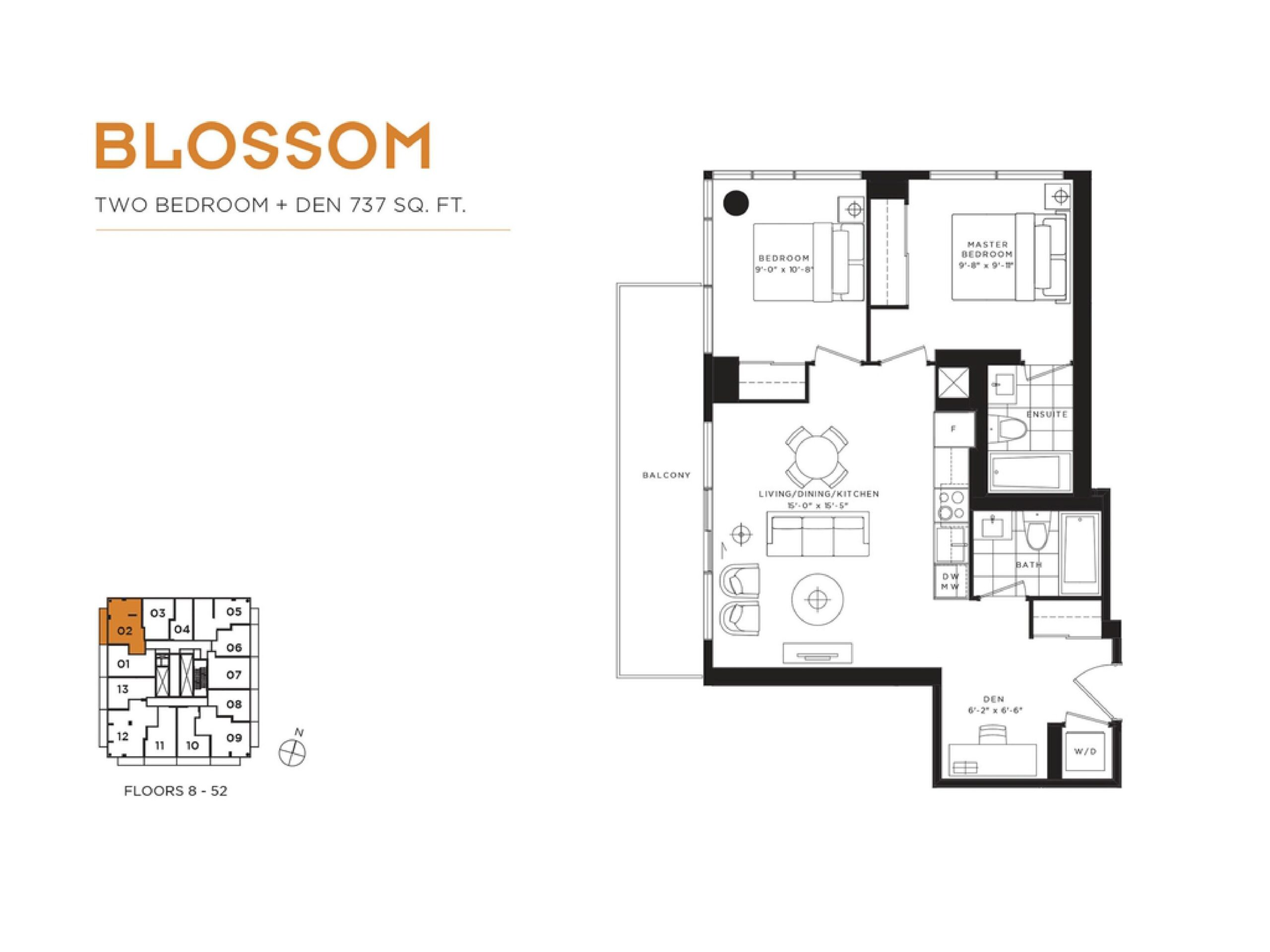 Blossom floor plan