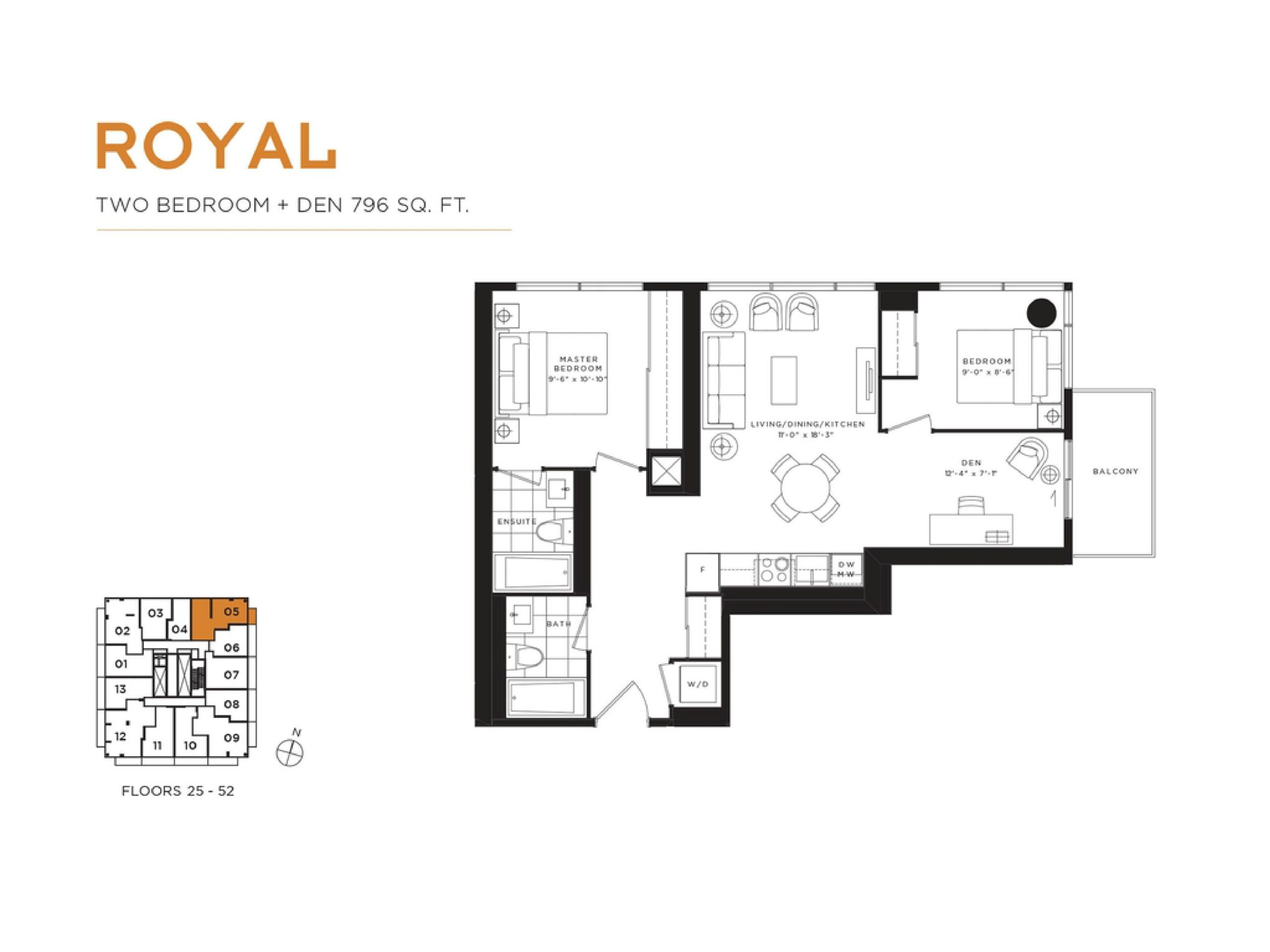 Royal floor plan
